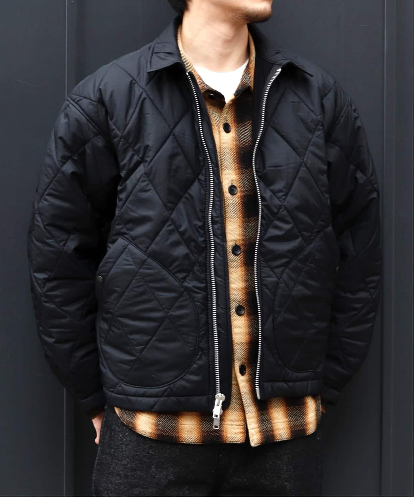 STABILIZER GNZ / スタビライザージーンズ quilted mechanics jacket