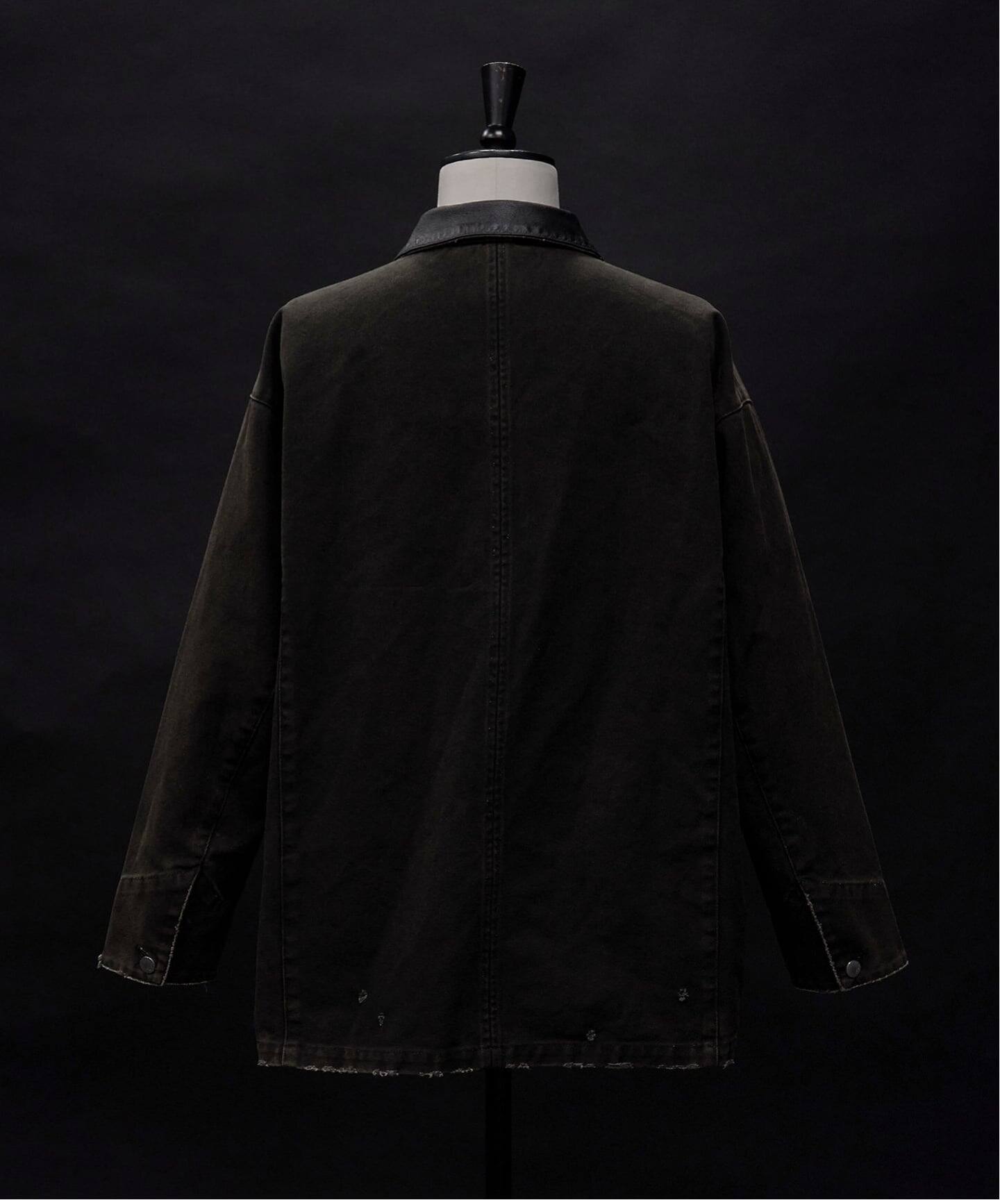 ancellm duck coverall WISM別注 ブラック ANCELLM × WISM 別注 DUCK COVERALL JACKET（その他ブルゾン／アウター