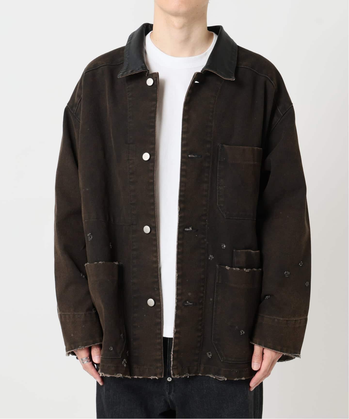 ANCELLM × WISM 別注 DUCK COVERALL JACKET（その他ブルゾン／アウター