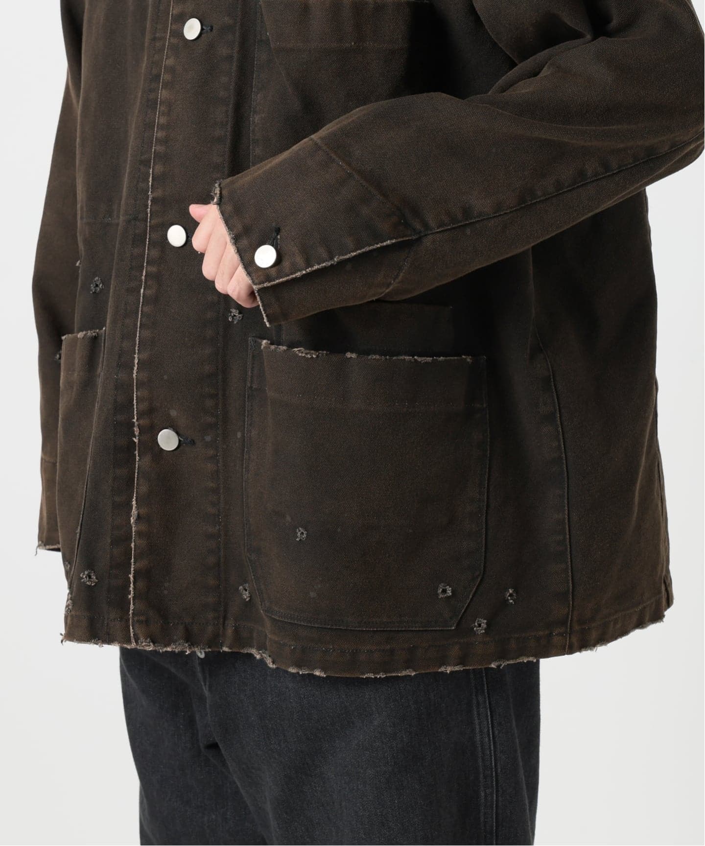 ANCELLM × WISM 別注 DUCK COVERALL JACKET（その他ブルゾン／アウター