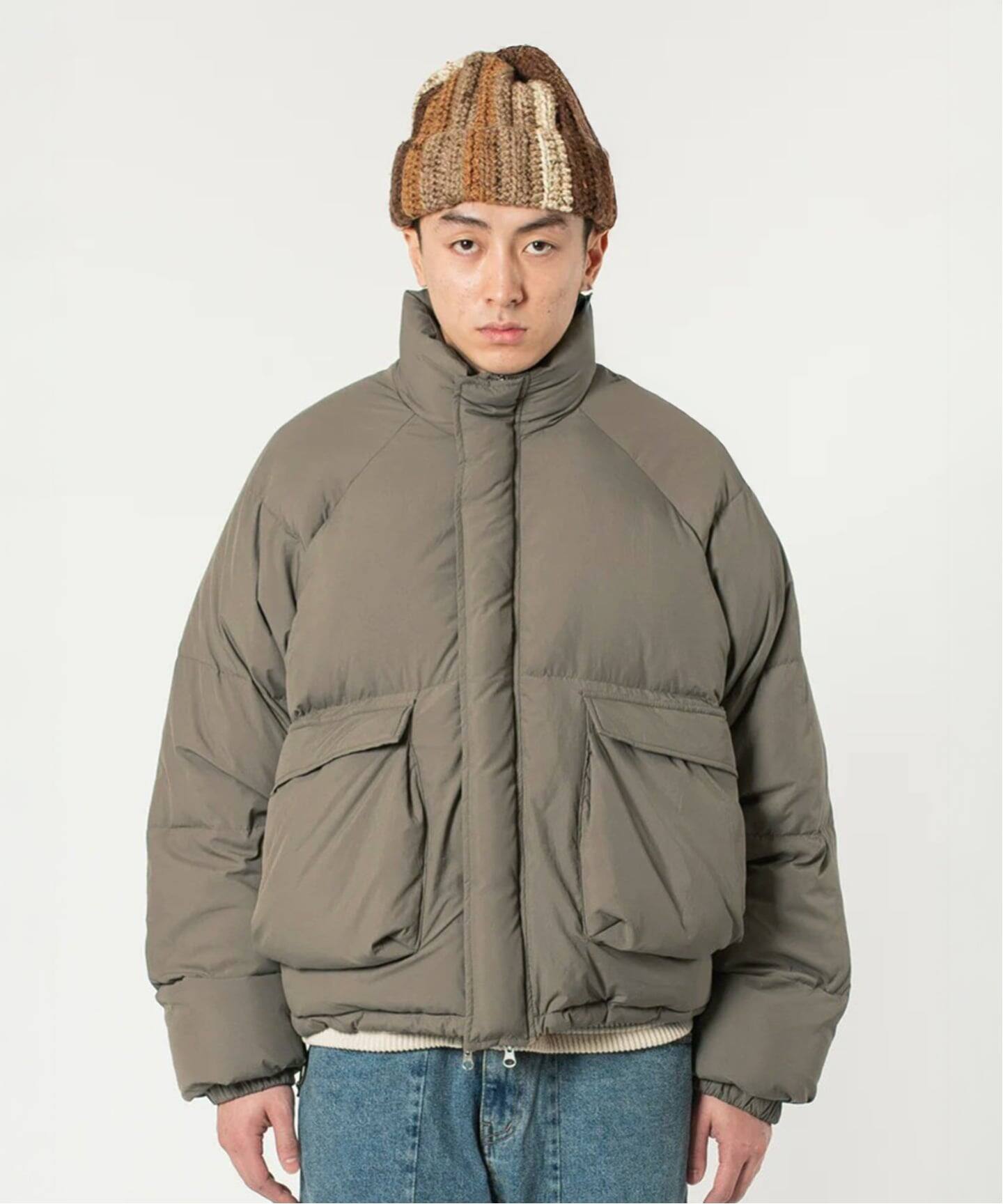 Estudio Niksen / エストゥディオ・ニクセン Raglan Puffer Jacket