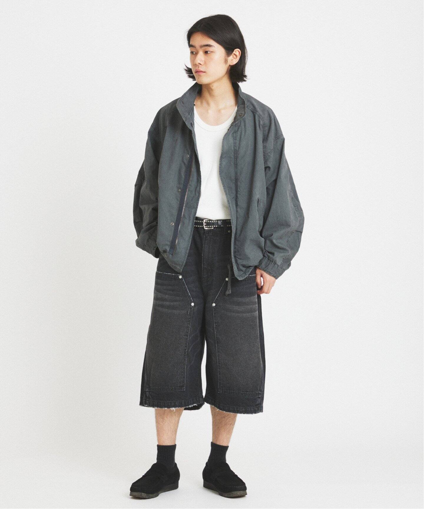 JOURNAL STANDARD 25ss ショートモッズ ガーメントダイ M黒 ショート モッズ ガーメント ダイ（その他ブルゾン／アウター