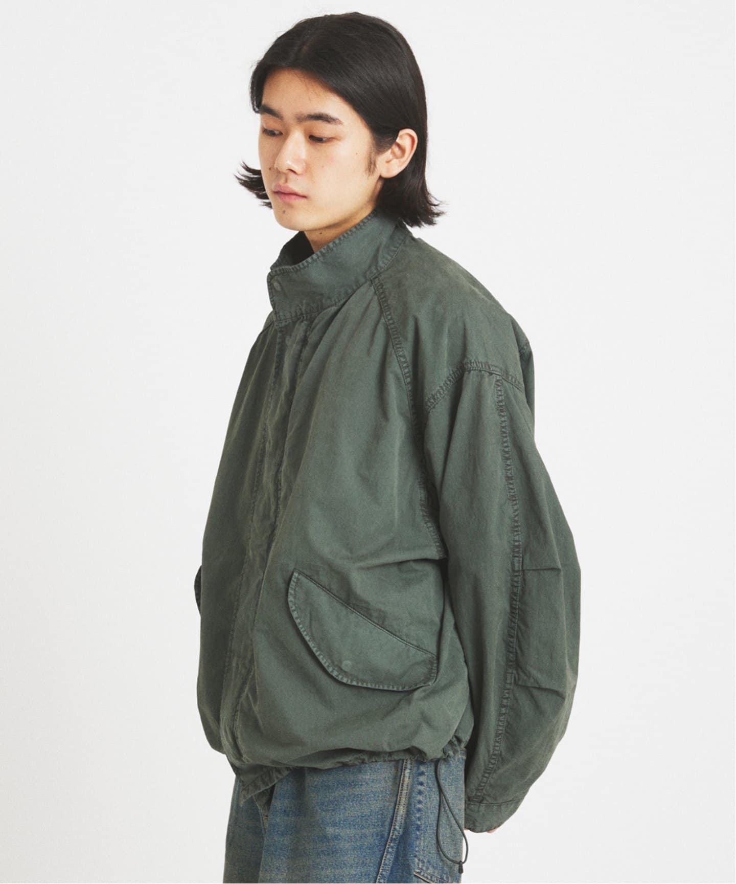 JOURNAL STANDARD 25ss ショートモッズ ガーメントダイ M黒 ショート モッズ ガーメント ダイ（その他ブルゾン／アウター