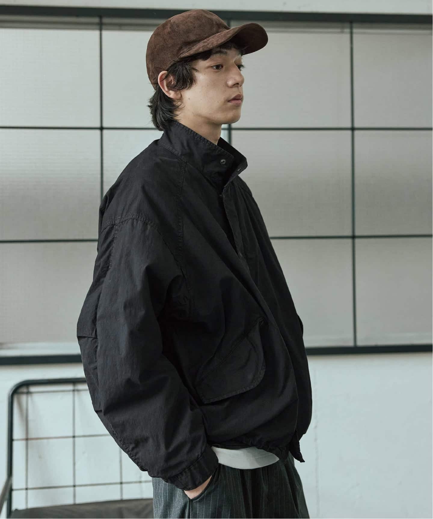 JOURNAL STANDARD 25ss ショートモッズ ガーメントダイ M黒 JOURNAL STANDARD（ジャーナルスタンダード）の「ショートモッズ