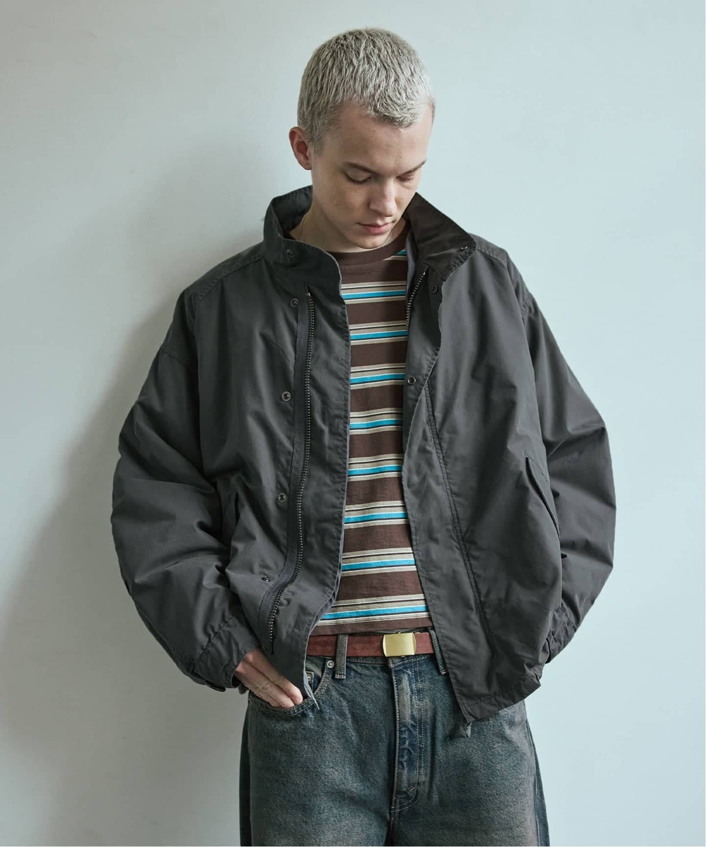 JOURNAL STANDARD 25ss ショートモッズ ガーメントダイ M黒 JOURNAL STANDARD 25ss ショートモッズ ガーメントダイ M黒