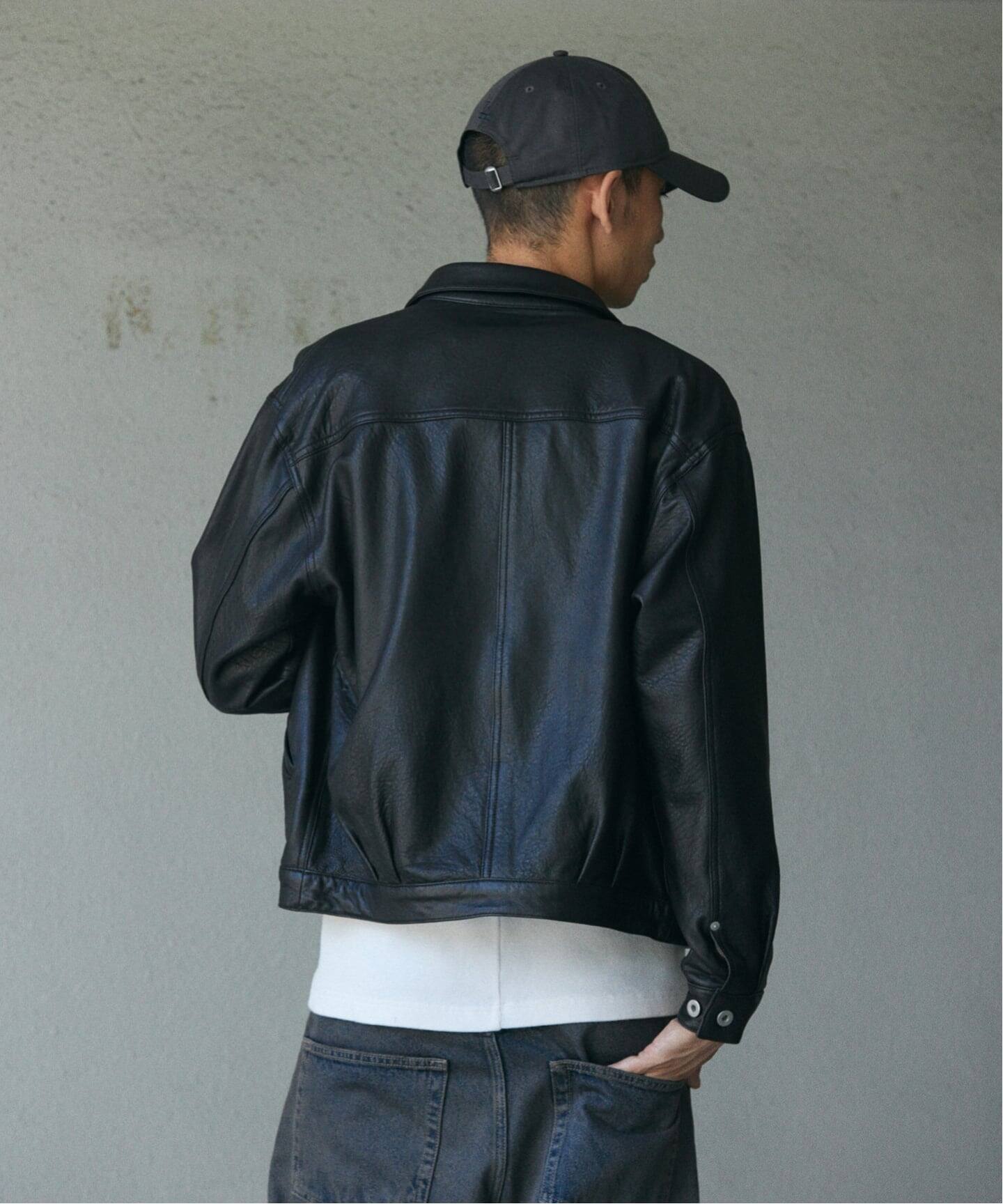 JOURNAL STANDARD ラムレザー　トラッカージャケット JOURNAL STANDARD｜ニュージーランド ラムレザー トラッカー