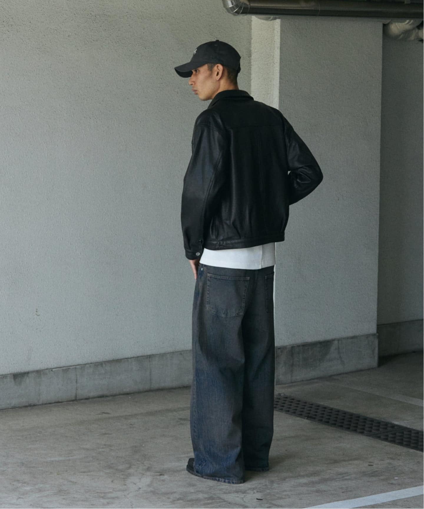 ニュージーランド ラムレザー トラッカージャケット（レザージャケット