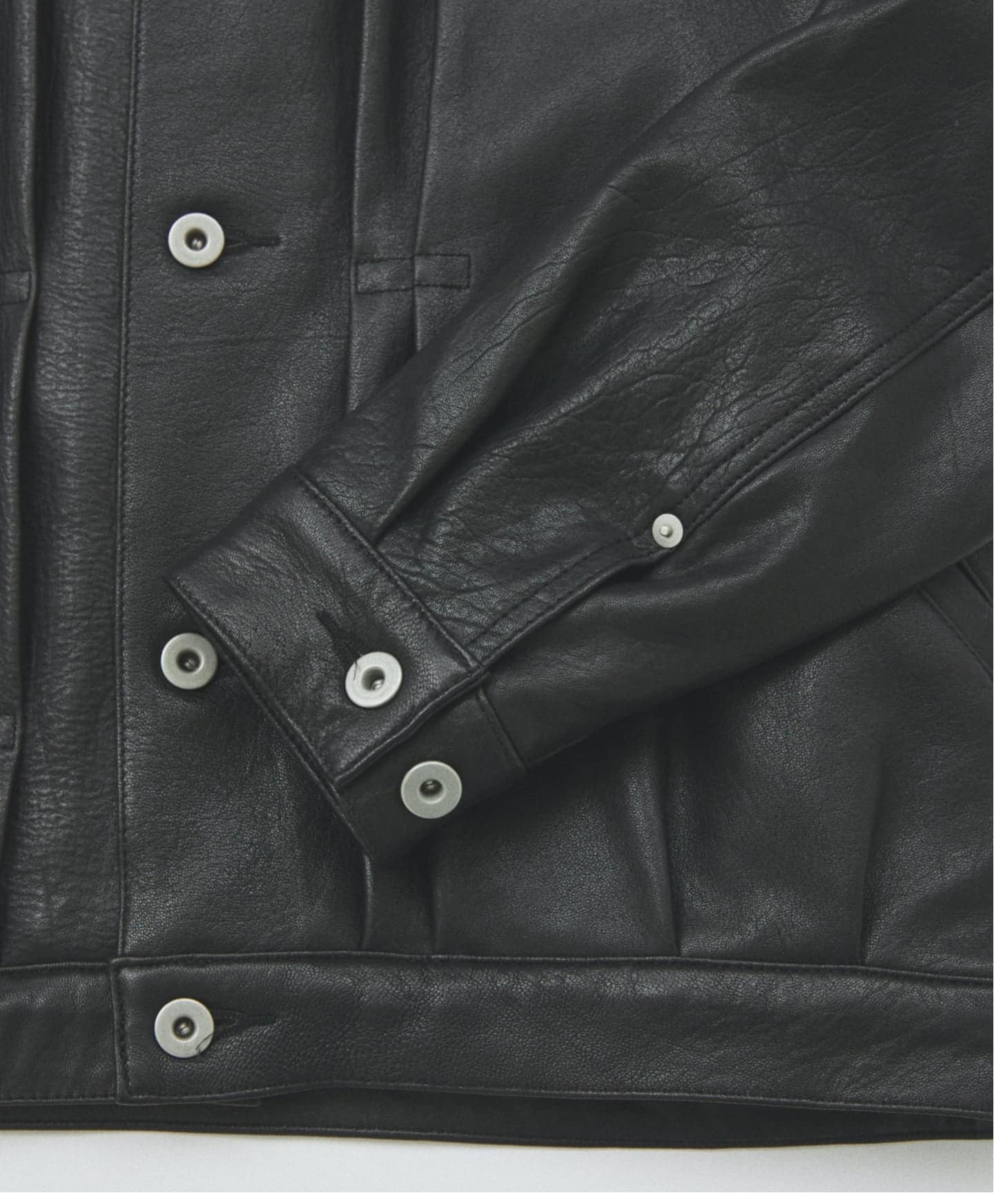 アベシンJOURNALSTANDARD25FWトラッカーレザージャケット アベシンJOURNALSTANDARD25FWトラッカーレザージャケット A LEATHER