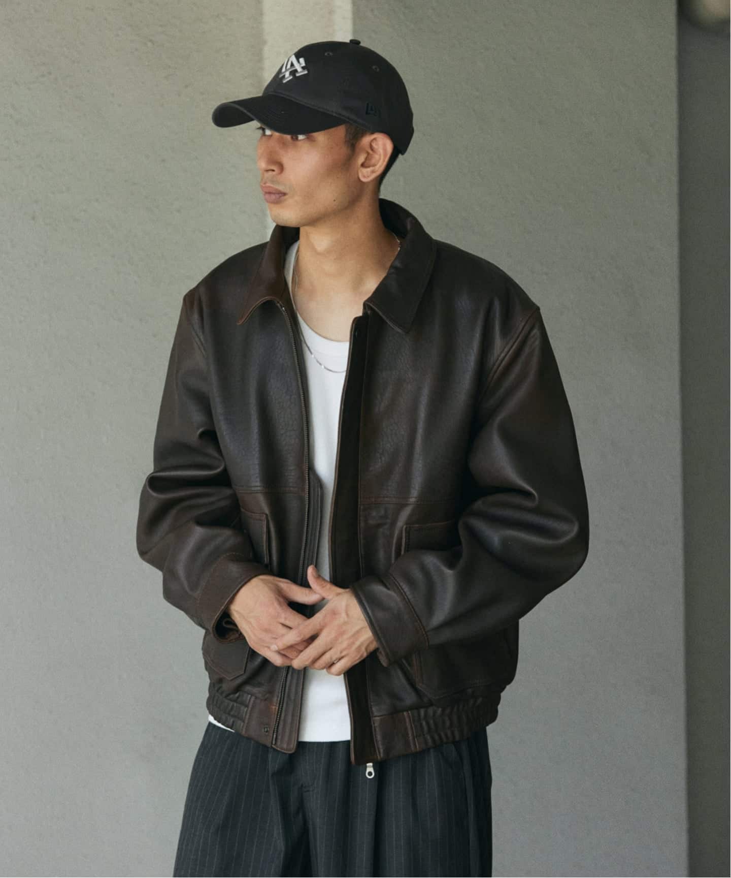 【完売】ジャーナルスタンダード ラムダッドレザーヴィンテージ ブラウン 完売】ジャーナルスタンダード ラムダッドレザーヴィンテージ