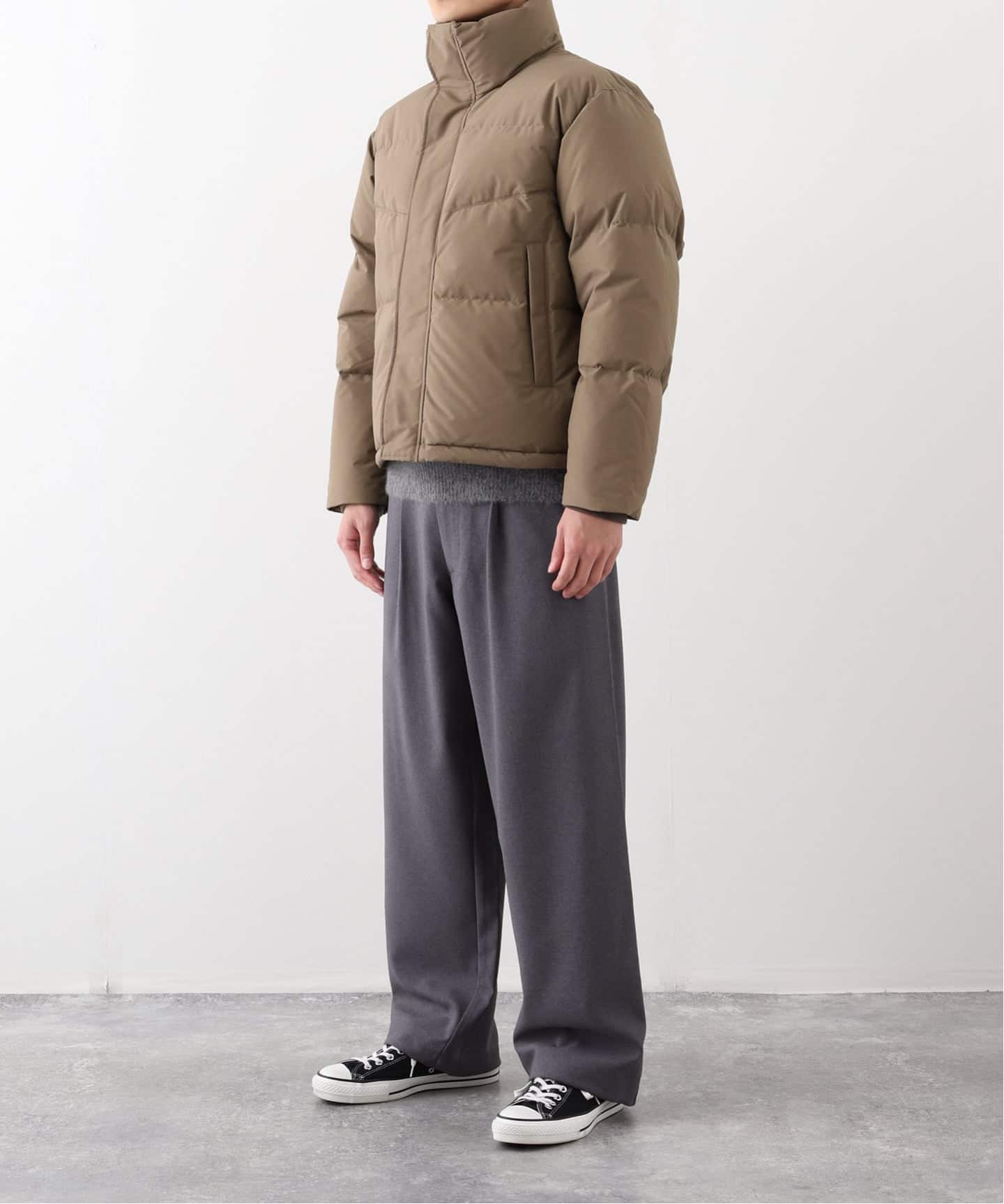 LASKA air / ラスカ エアー ショート スタンド グース ダウン（ダウン