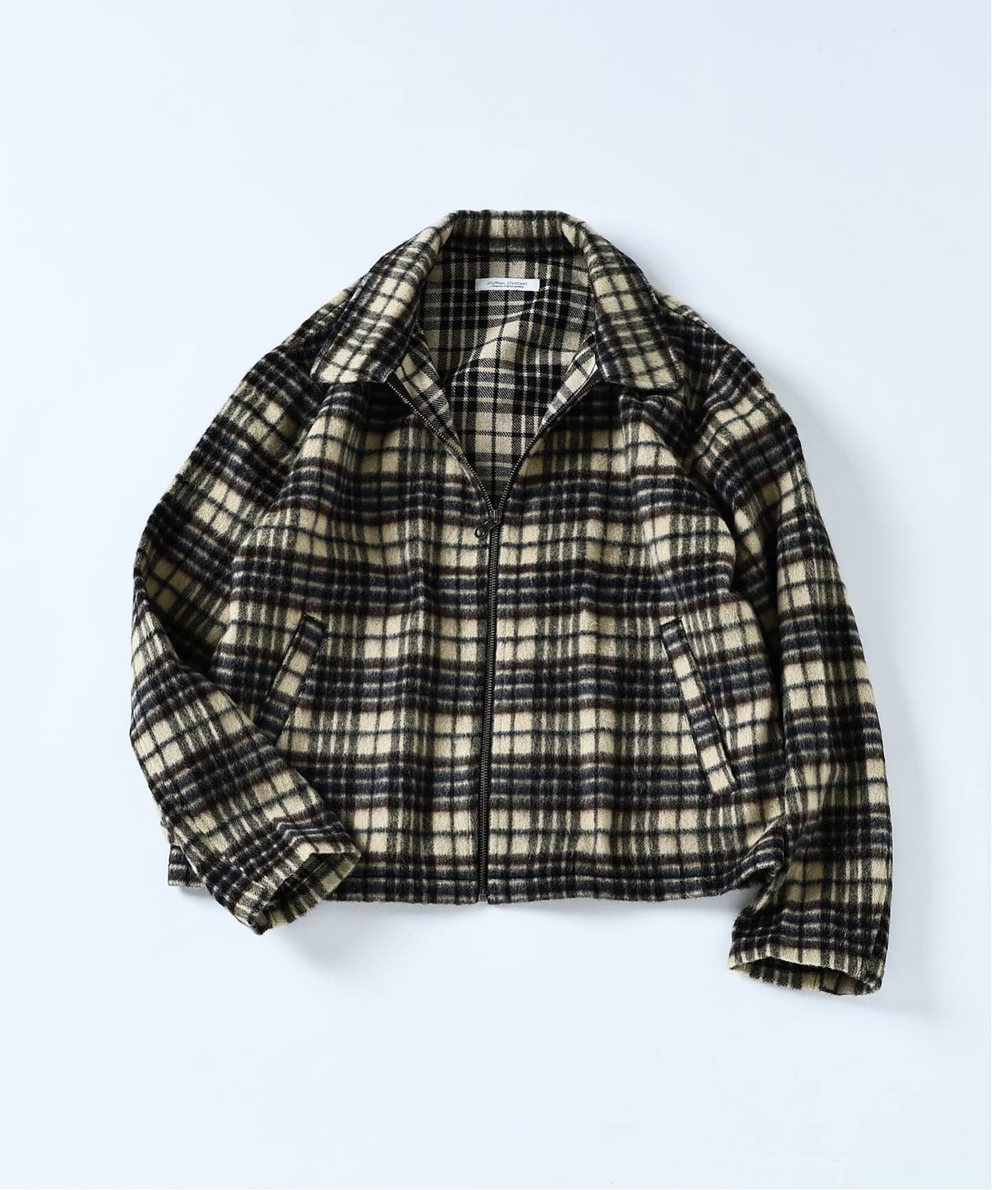 （新品）JOURNAL STANDARD リニュールジャギージップ ジャケット リニュール シャギー ジップ ジャケット（その他ブルゾン／アウター