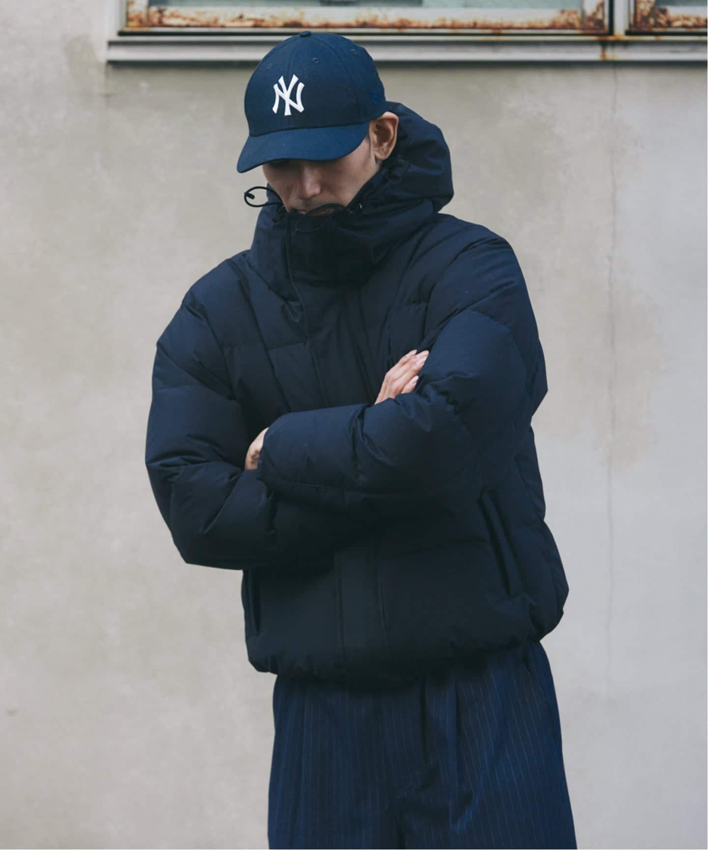 JOURNAL STANDARD（ジャーナルスタンダード） LASKA ネイビー ダウン 
