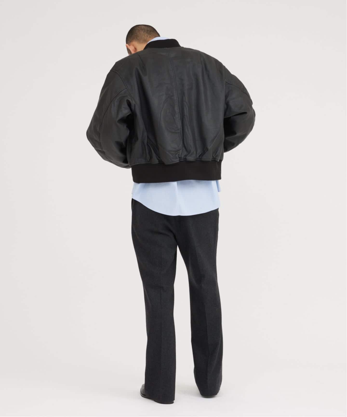 ゴートレザー ボンバーブルゾン（レザージャケット）｜JOURNAL