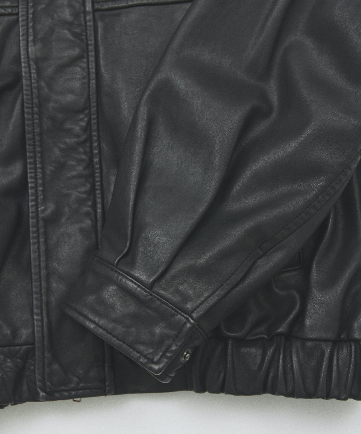 JOURNAL STANDARD シープレザーウォッシュド ジップブルゾン JOURNAL STANDARD｜シープ レザー ウォッシュド ジップ ブルゾン