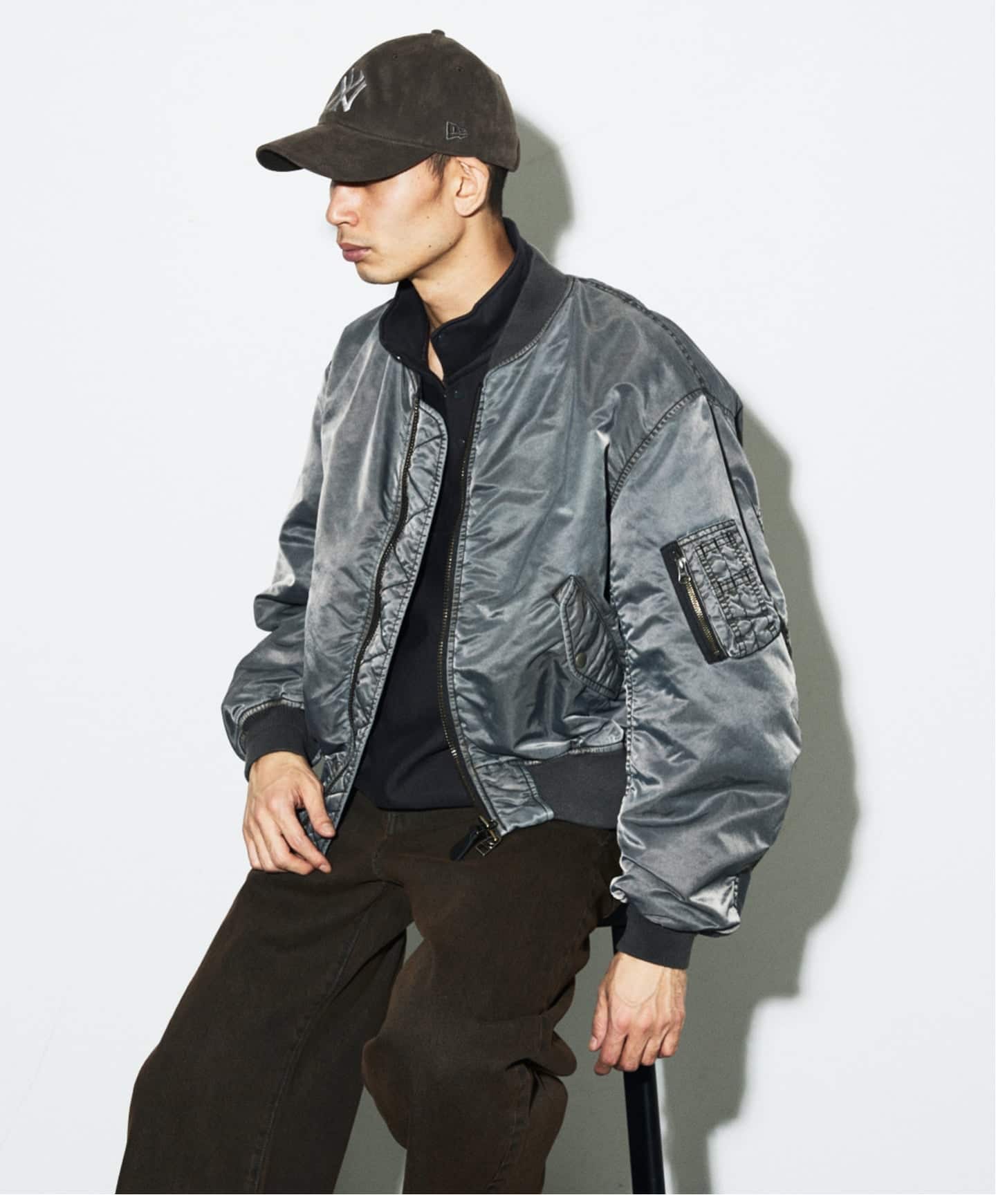 オーバー フィット ボンバー ブルゾン（MA-1）｜JOURNAL STANDARD