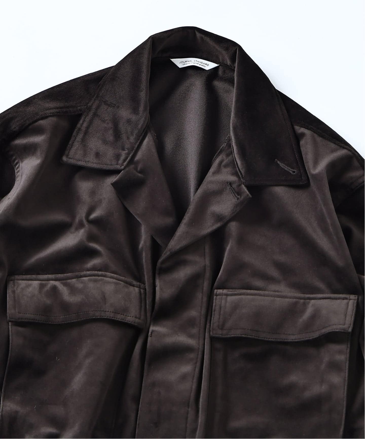 トリコット ベロア フェード BDU シャツジャケット（その他ブルゾン