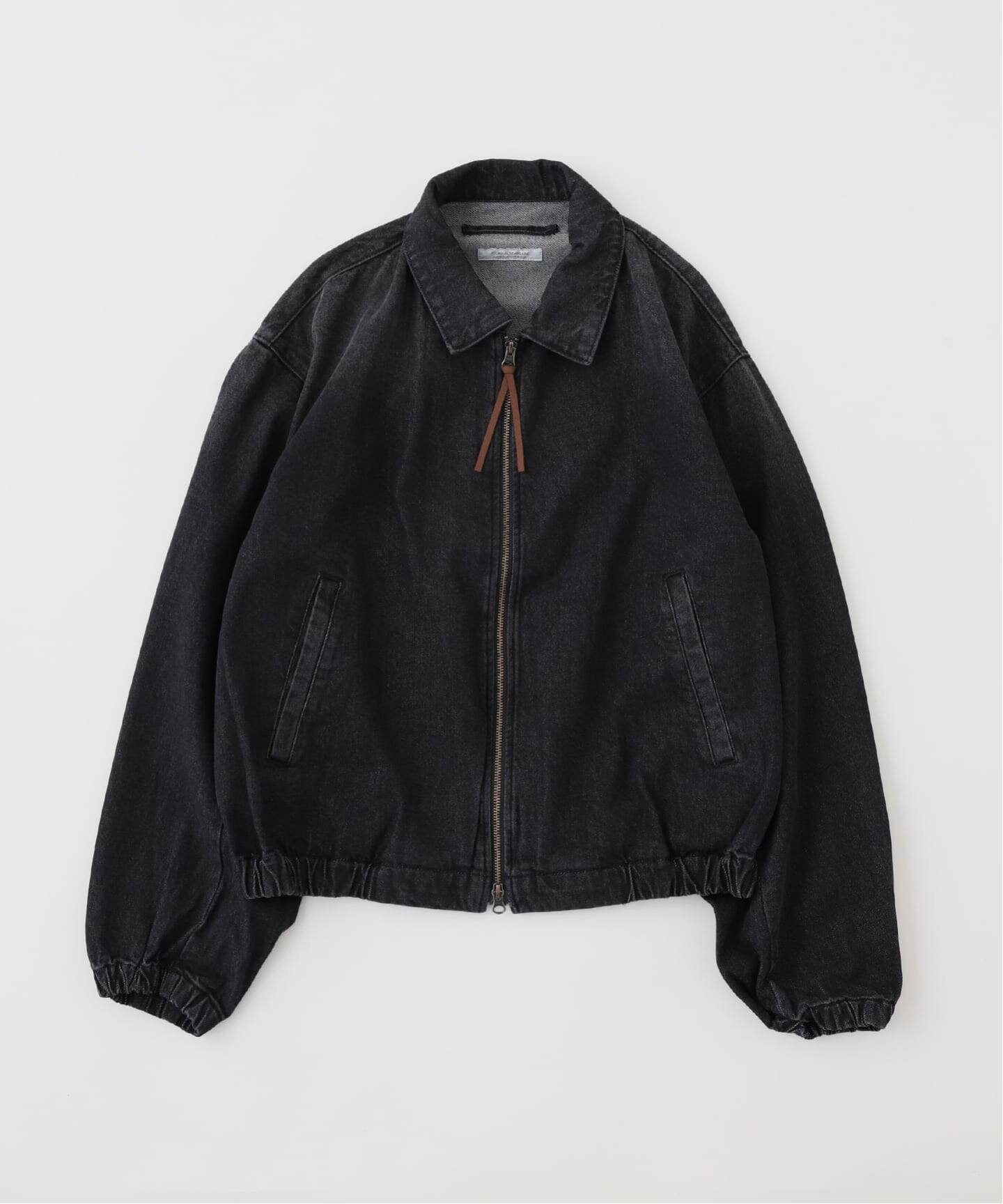 リヨセル ブレンド デニム ボックス ブルゾン（デニムジャケット