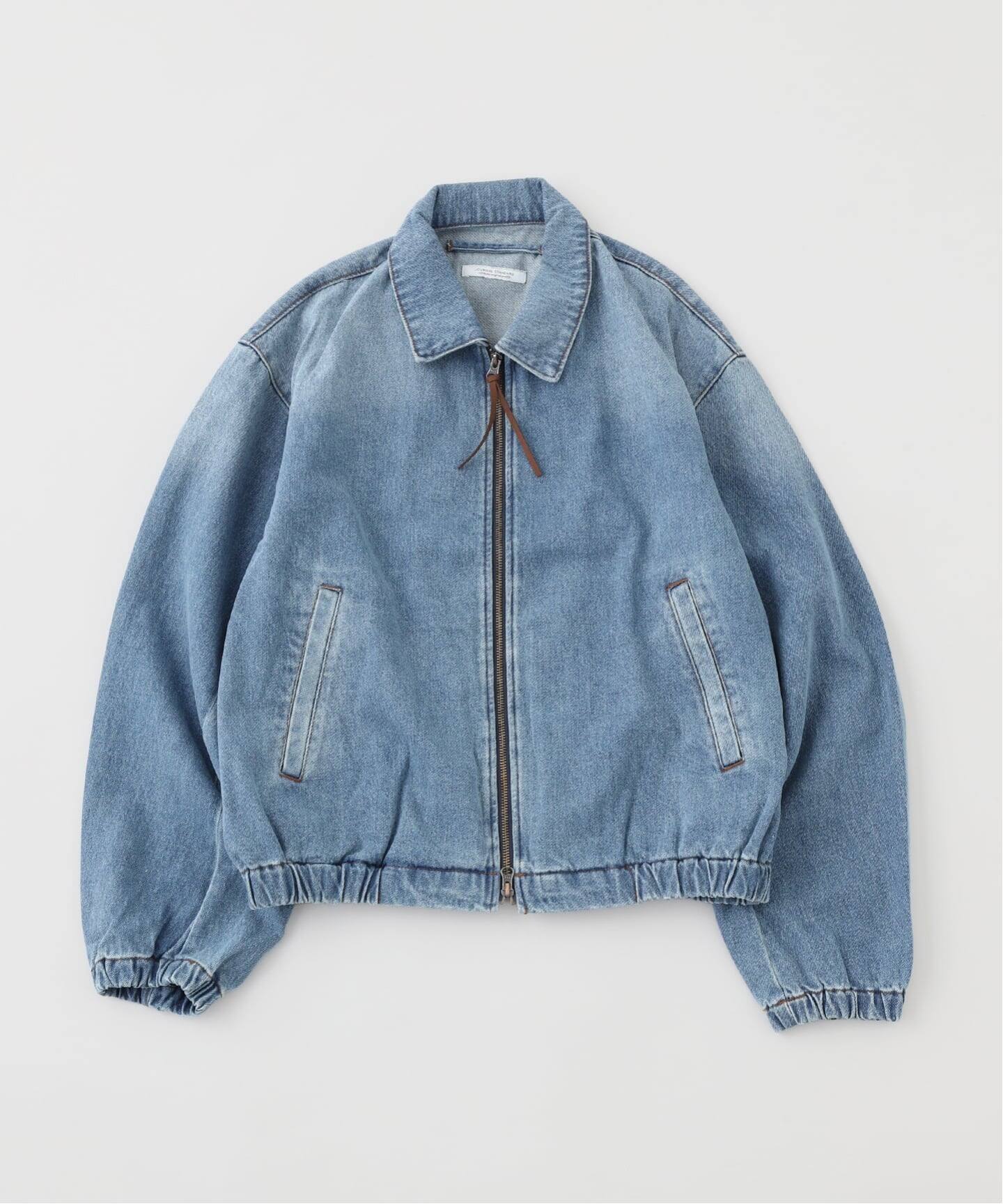 リヨセル ブレンド デニム ボックス ブルゾン（デニムジャケット