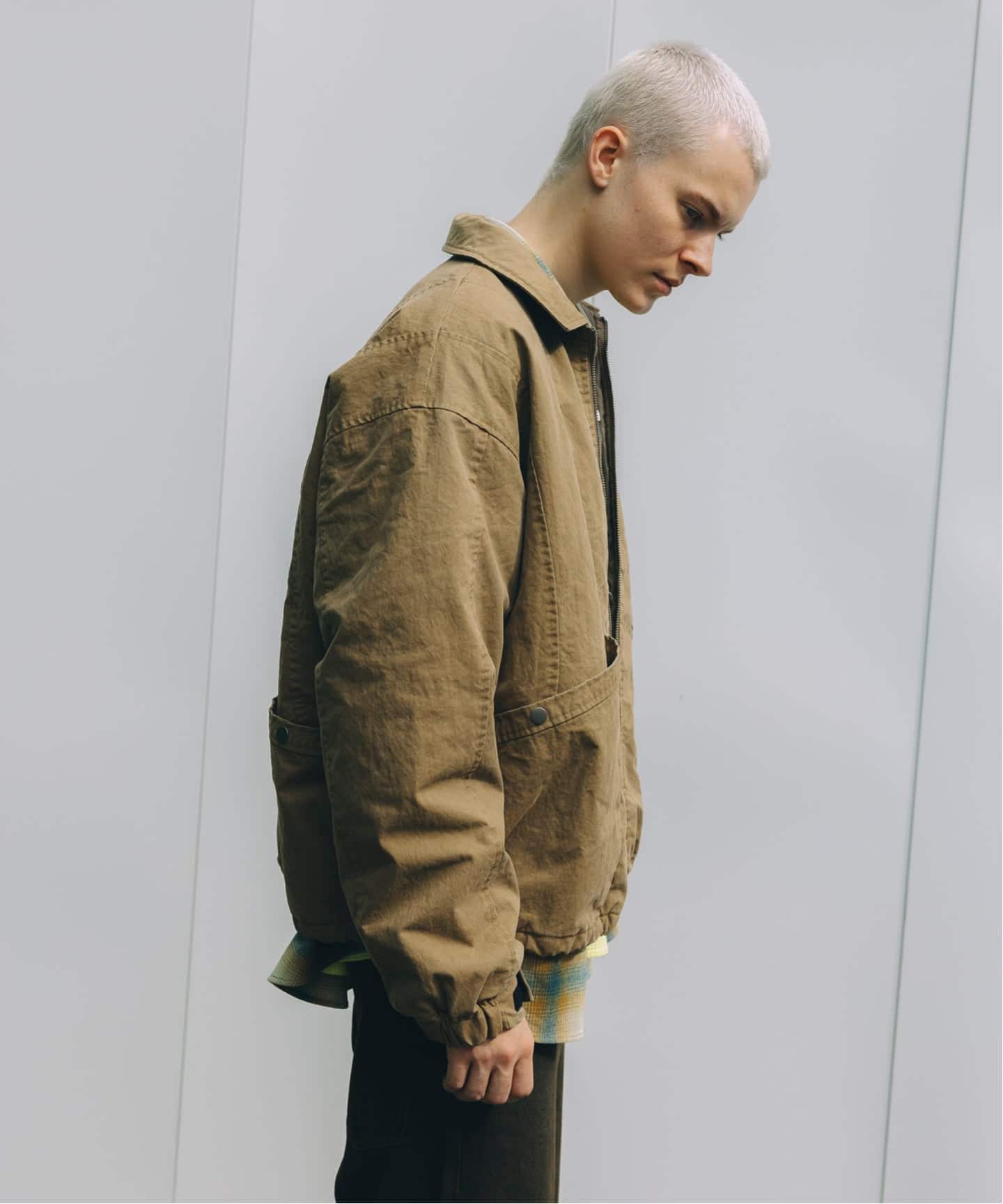 新品★LITTLEBIG⬛︎MILITARY BLOUSON⬛︎ミリタリーブルゾン ミリタリーショートブルゾン（ブルゾン/ジャンバー） | tk.TAKEO