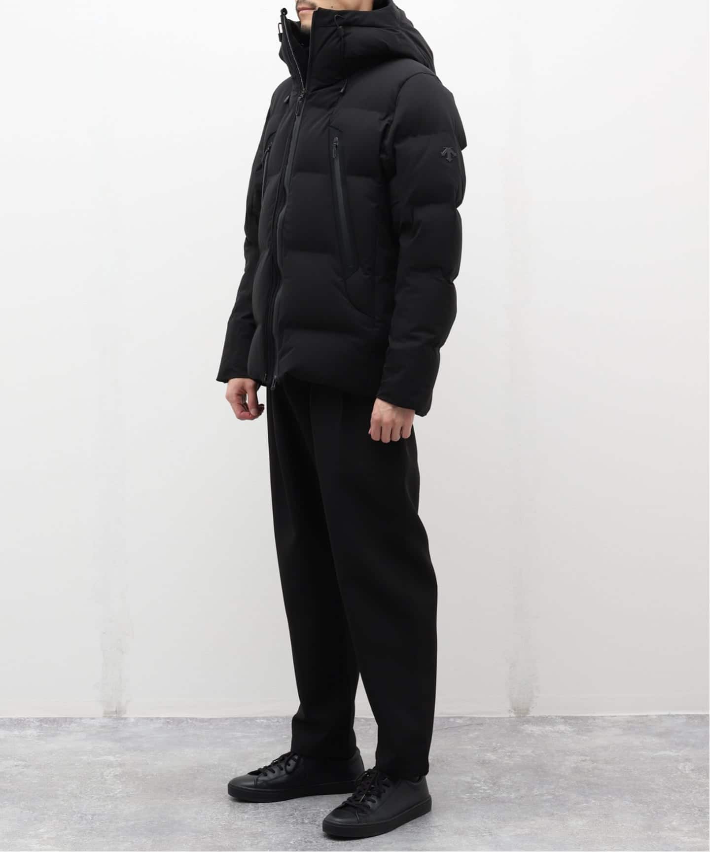 DESCENTE　ALLTERRAIN 水沢ダウン　マウンテニア　ブラックM エディフィス EDIFICE DESCENTE ALLTERRAIN 水沢ダウン MOUNTAINEER