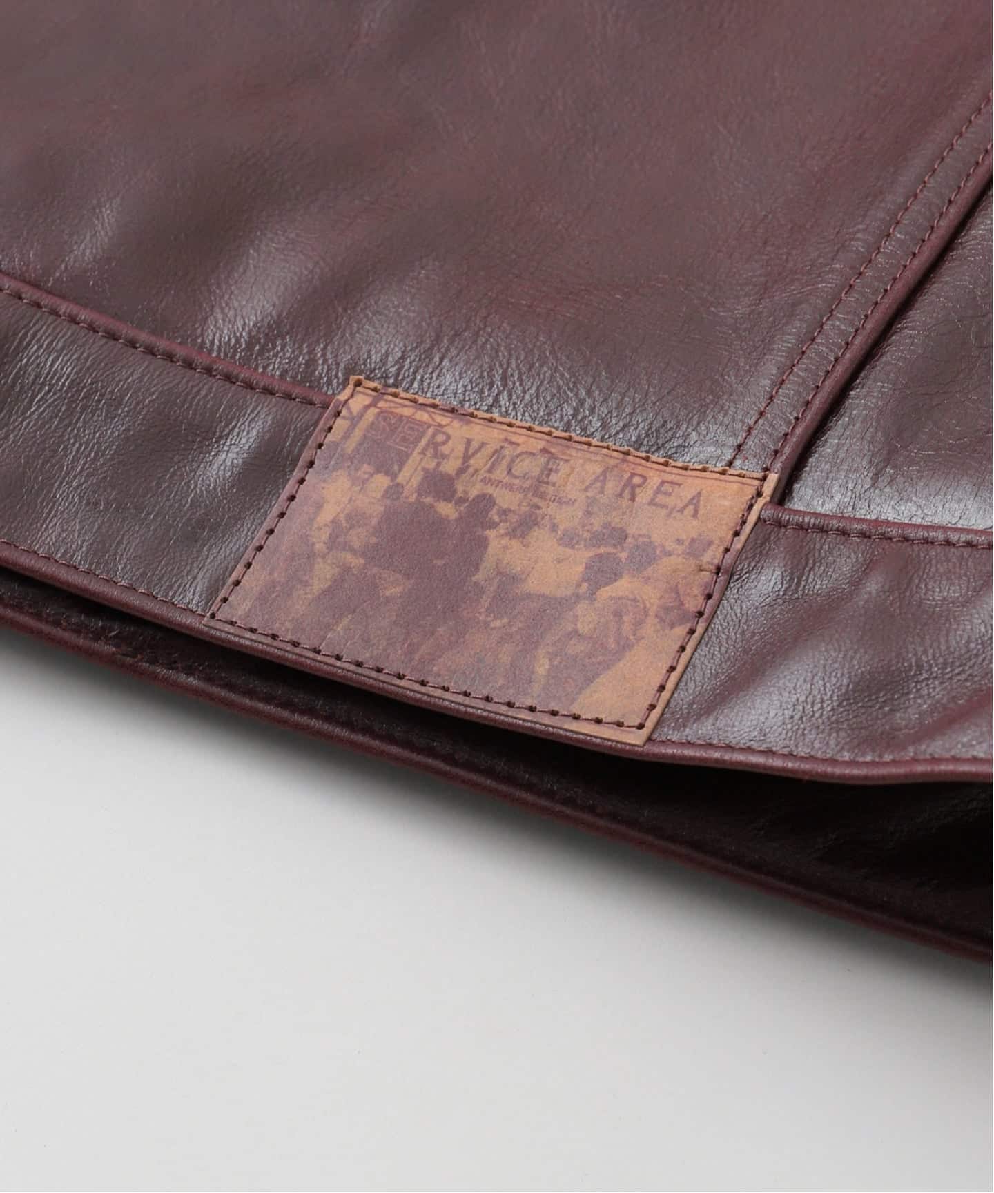 SERVICE AREA LTR Trucker Jacket（レザージャケット）｜JOURNAL