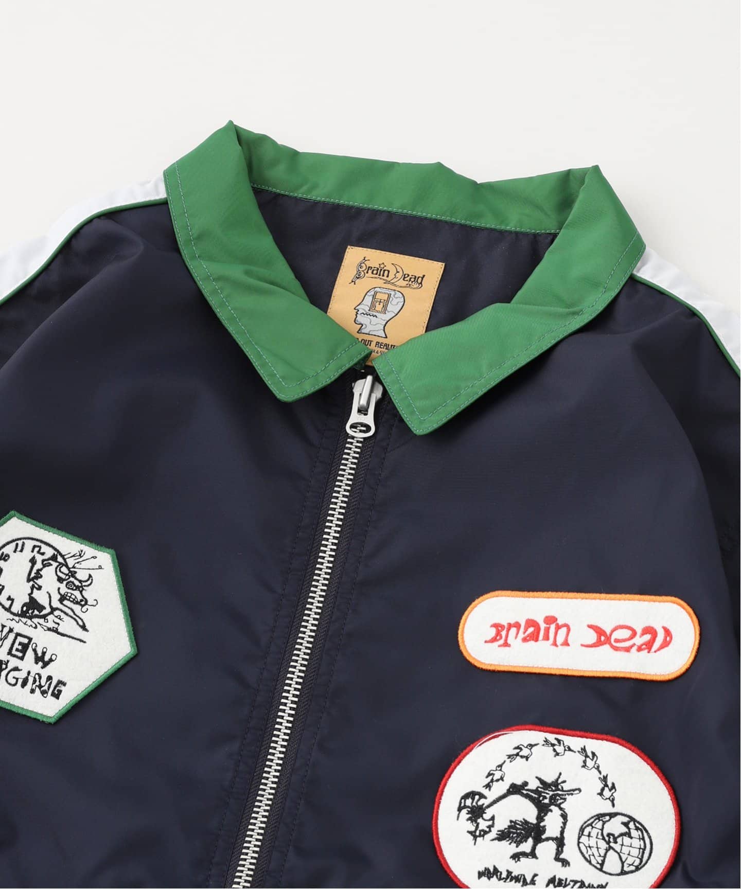 ど*ん様 【BRAIN DEAD/ブレインデッド】ボンバージャケット BRAIN DEAD / ブレインデッド MELTDOWN RACING JACKET（その他
