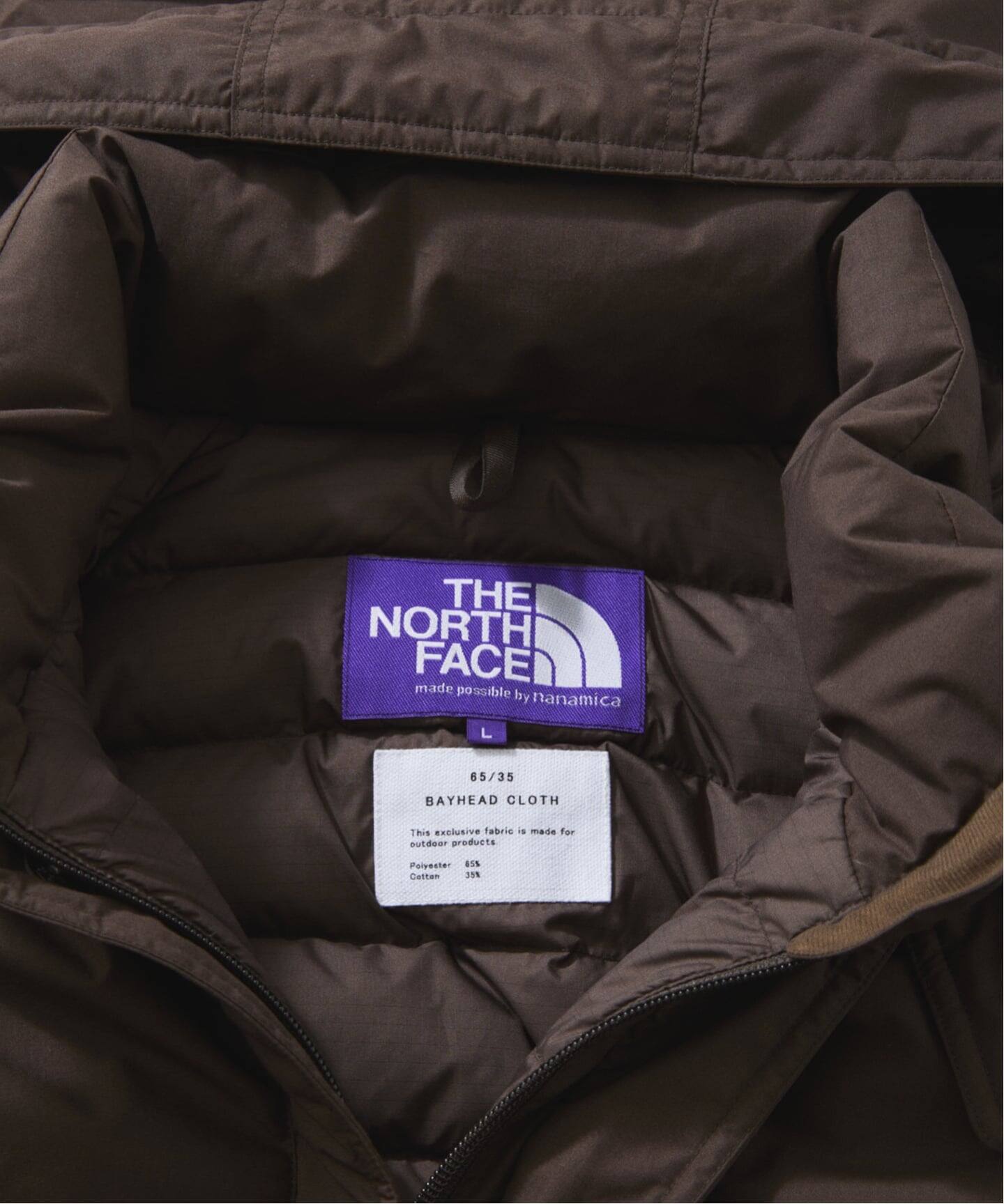 お値下げ！！JOURNAL STANDARDマウンテンショートダウン 予約》THE NORTH FACE PURPLE LABEL 別注 65/35 マウンテン