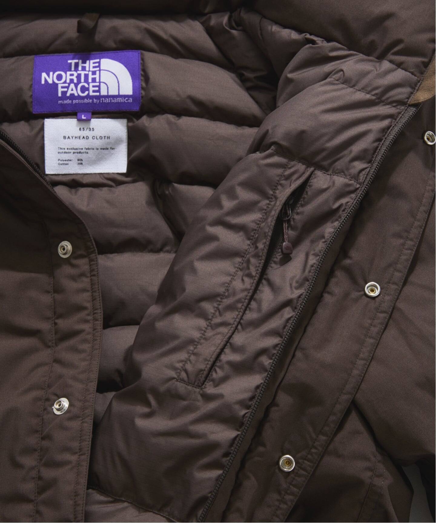 【ジャーナルスタンダード別注】マウンテンショートダウン / ノースフェイス 予約》THE NORTH FACE PURPLE LABEL 別注 65/35 マウンテン