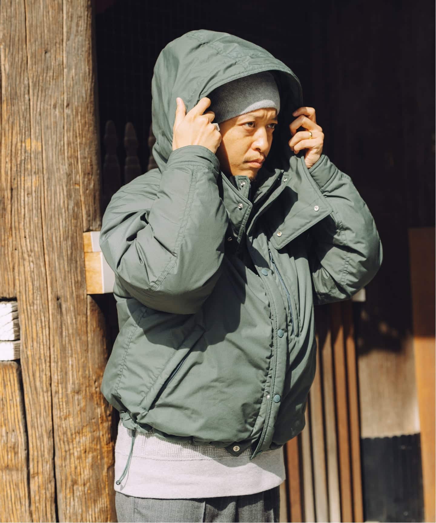 THE NORTH FACE PURPLE LABEL 別注 65/35 マウンテンショートダウン