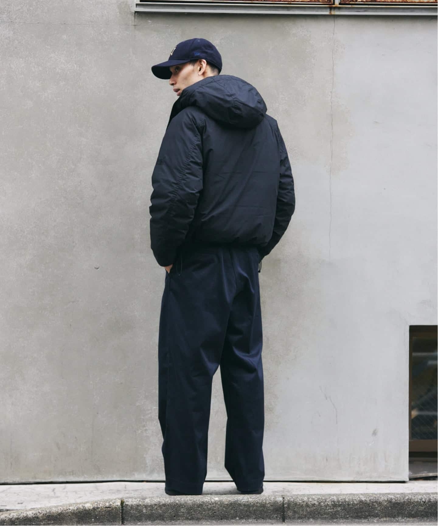 新品未使用スーパービューティー襟二重ブラックダウンジャケット❣️ The DUFFER of ST.GEORGE（ザダファーオブセントジョージ）の「〔BLACK