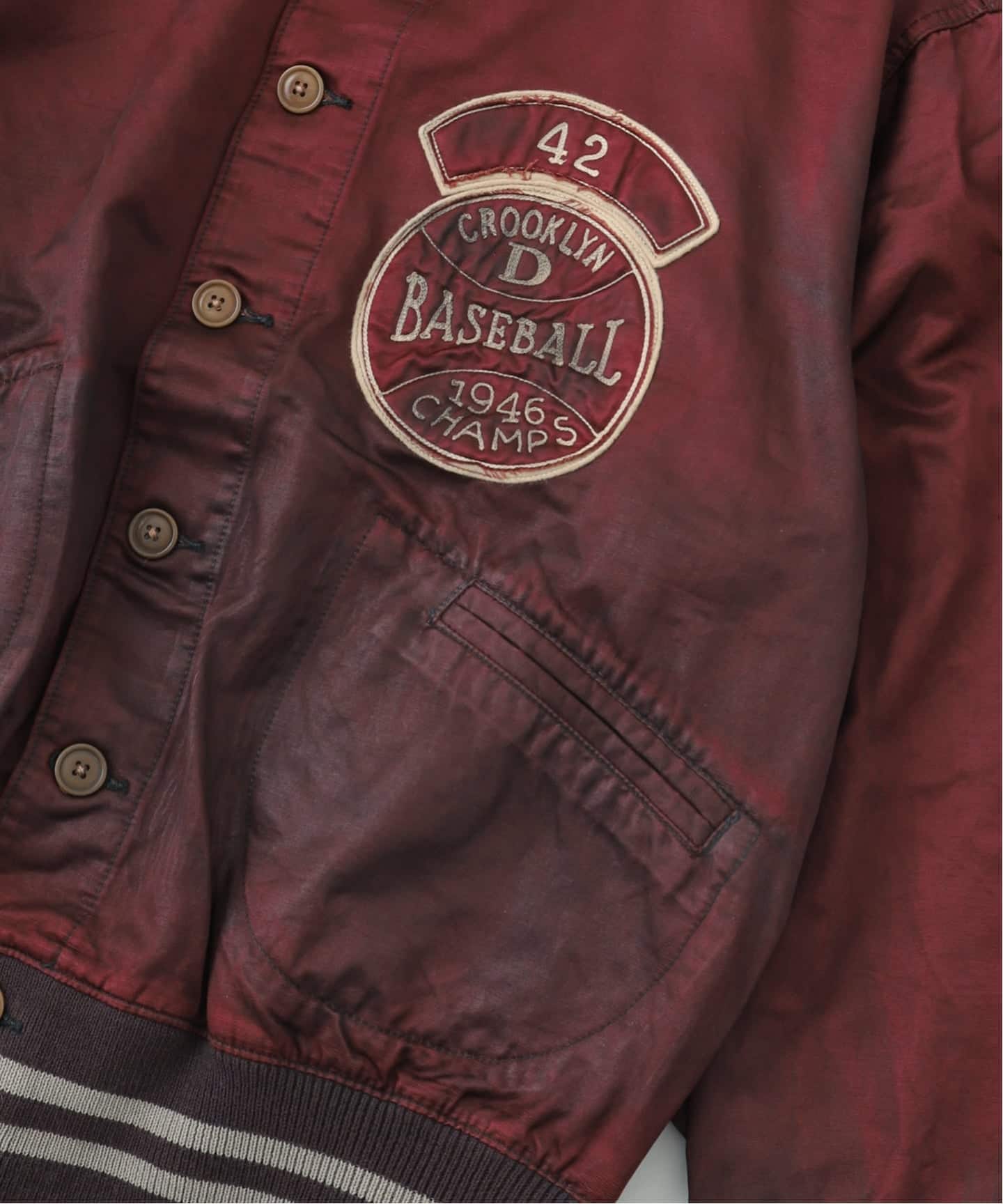 BOWWOW / バウワウ BASEBALL CHAMPION SATIN JACKET AG（その他