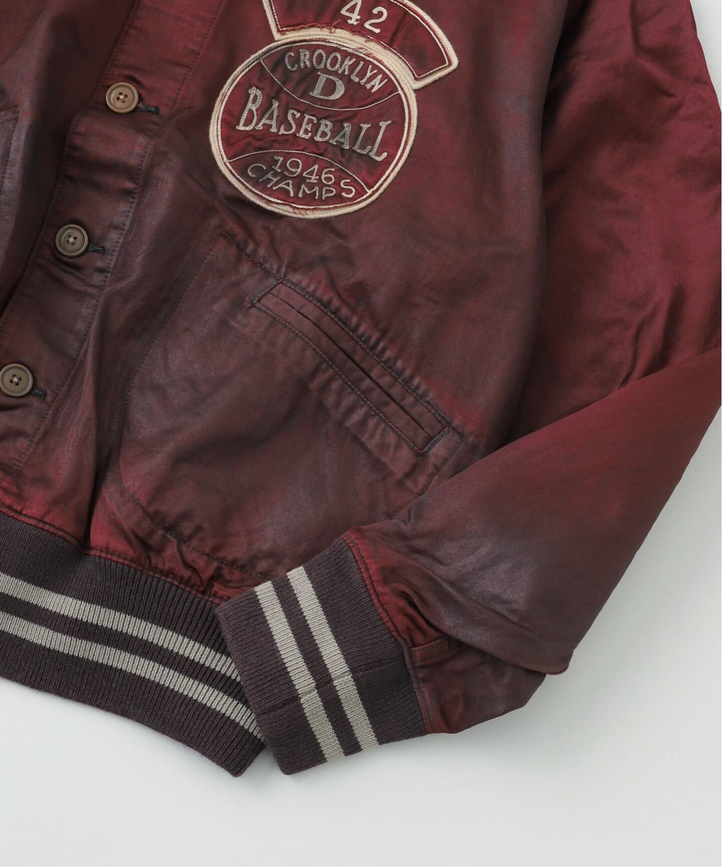 BOWWOW / バウワウ BASEBALL CHAMPION SATIN JACKET AG（その他