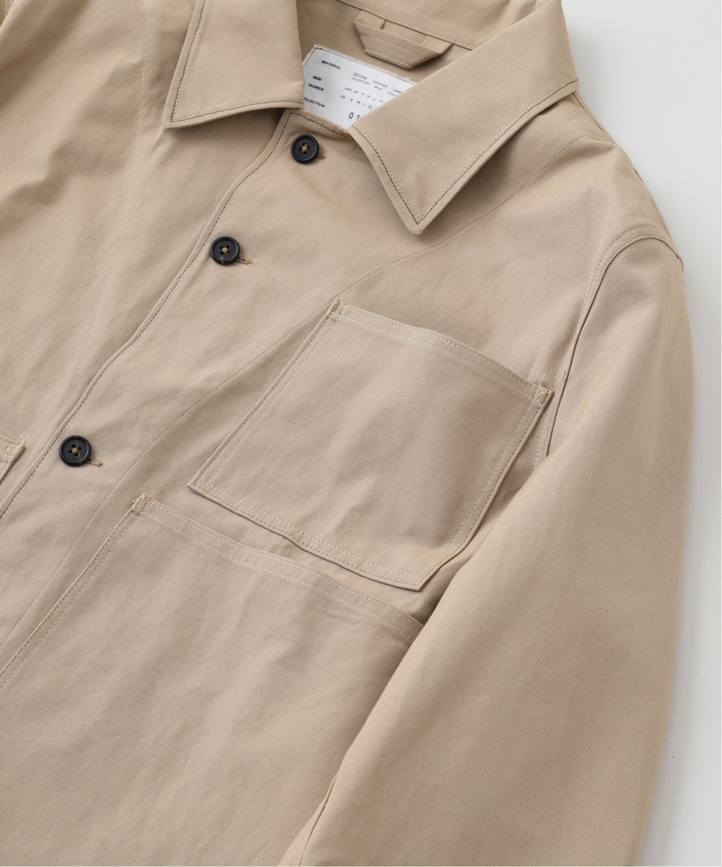 CAMIEL FORTGENS / カミエル・フォートヘンス WORKER JACKET