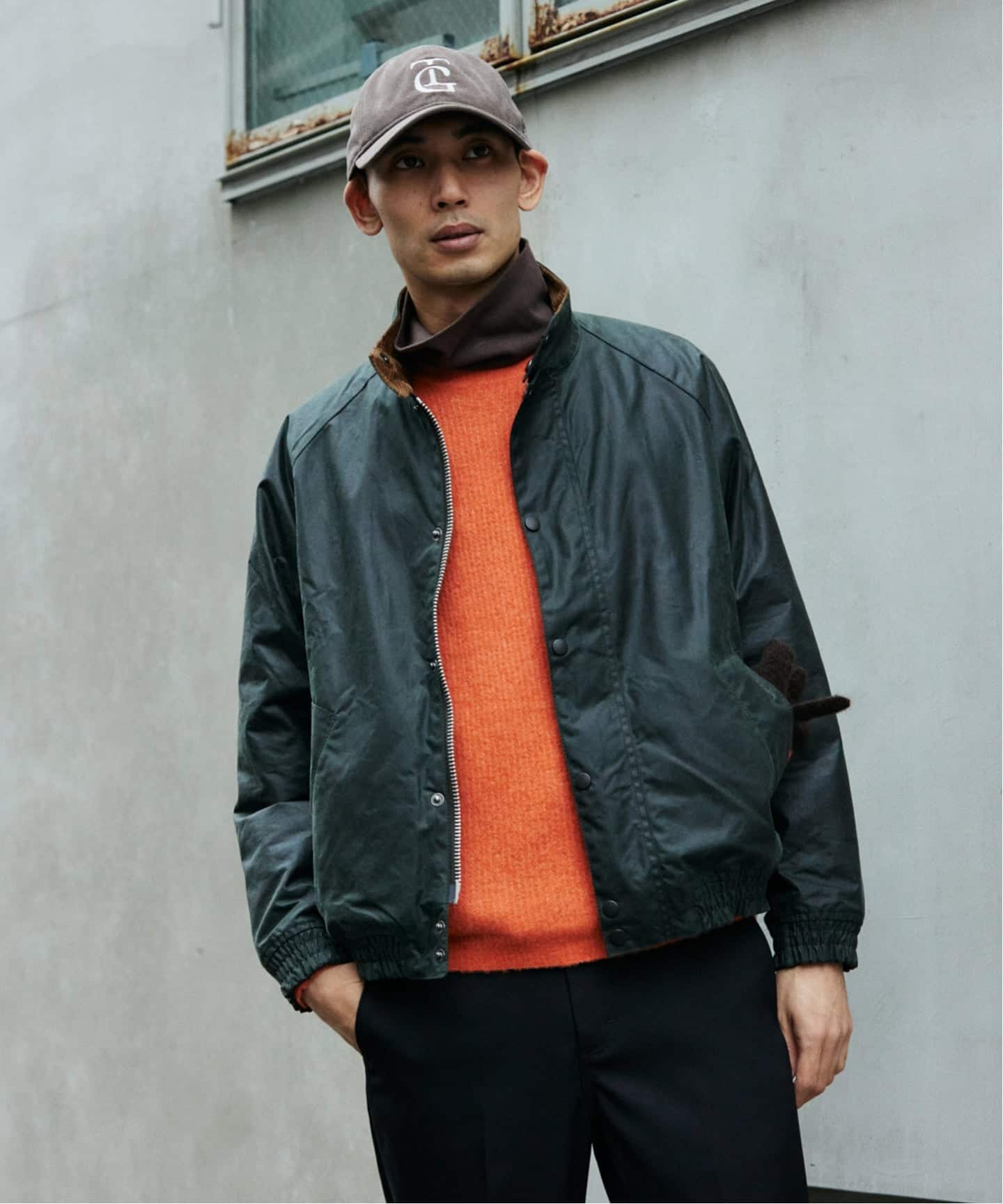 ジャーナルスタンダード 別注 バブワー　Barbour ブルゾン ブラック M 予約》Barbour / バブアー TRANSPORT トランスポーター ワックス