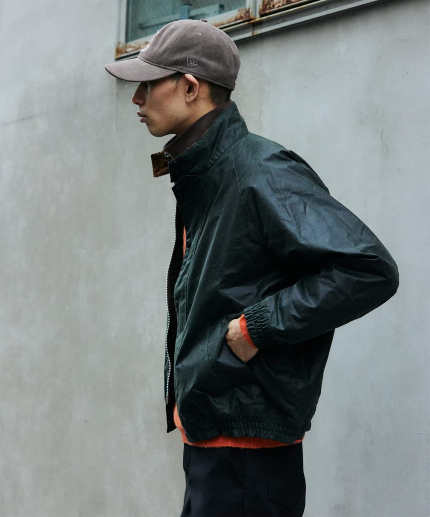 Barbour / バブアー TRANSPORT トランスポーター ワックス ブルゾン
