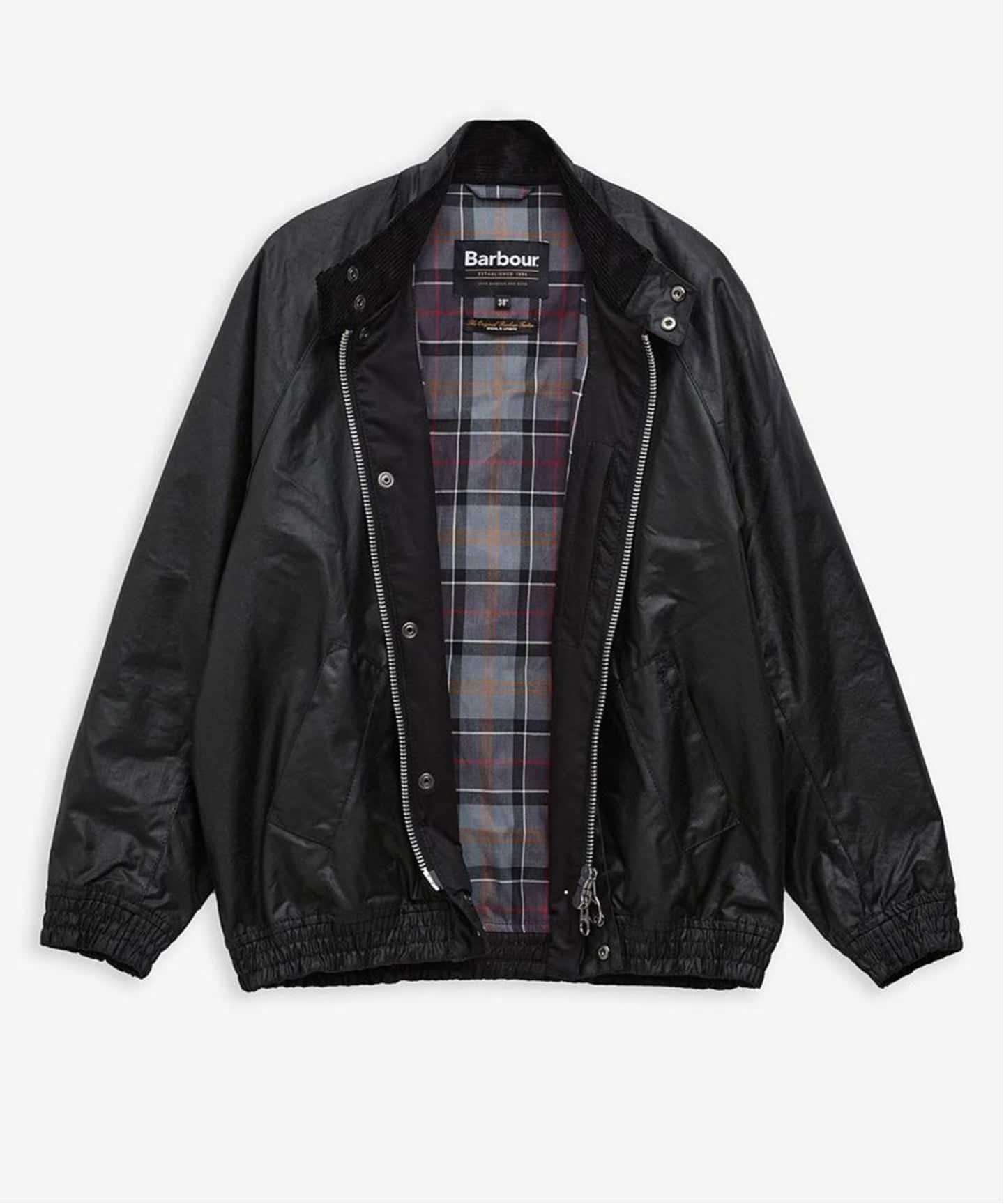 Barbour トランスポート 36\" Barbour バブアー パデッド トランスポートジャケット ブラック