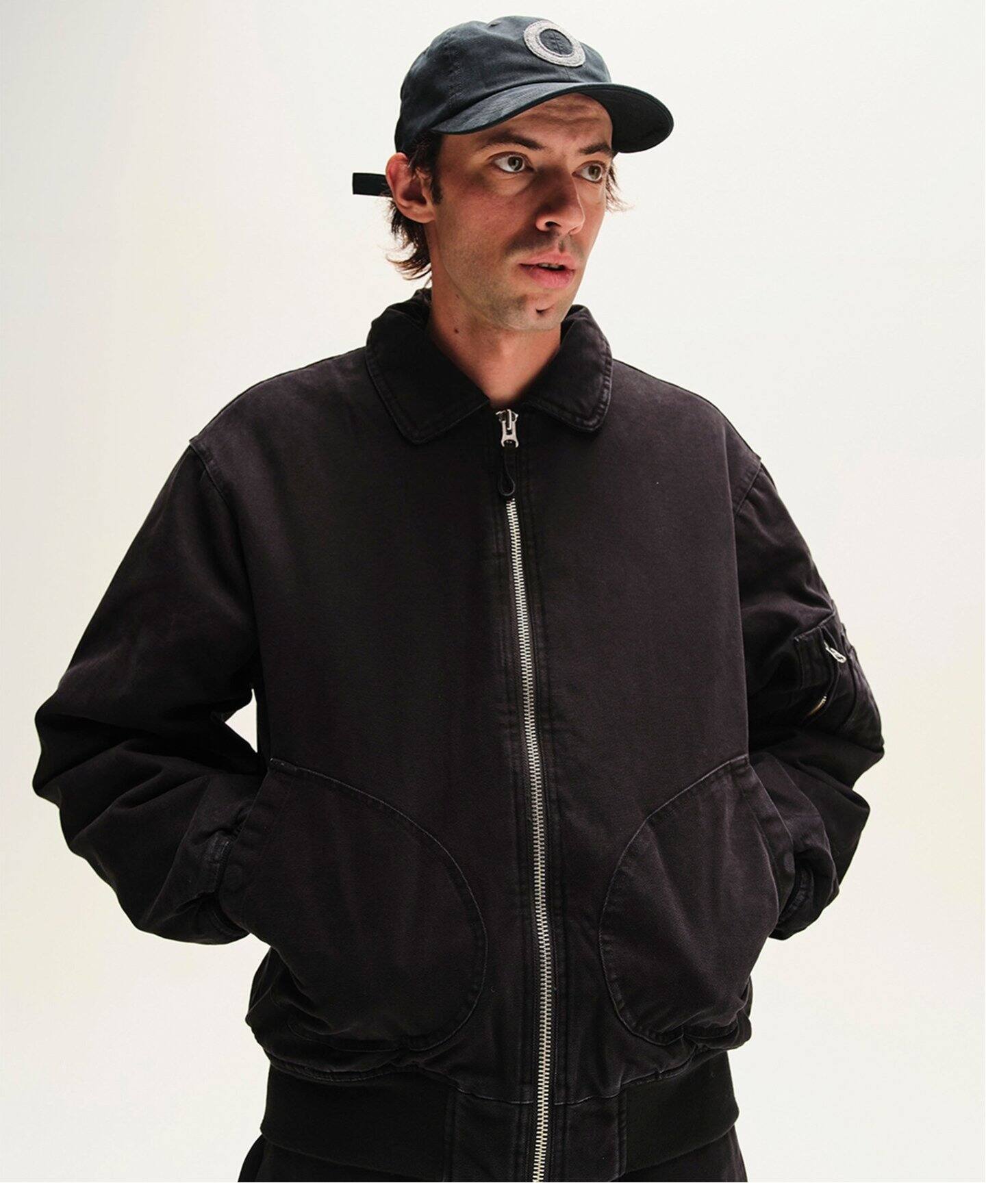 POP TRADING CO / 別注 フライトジャケット（中綿・キルティング  