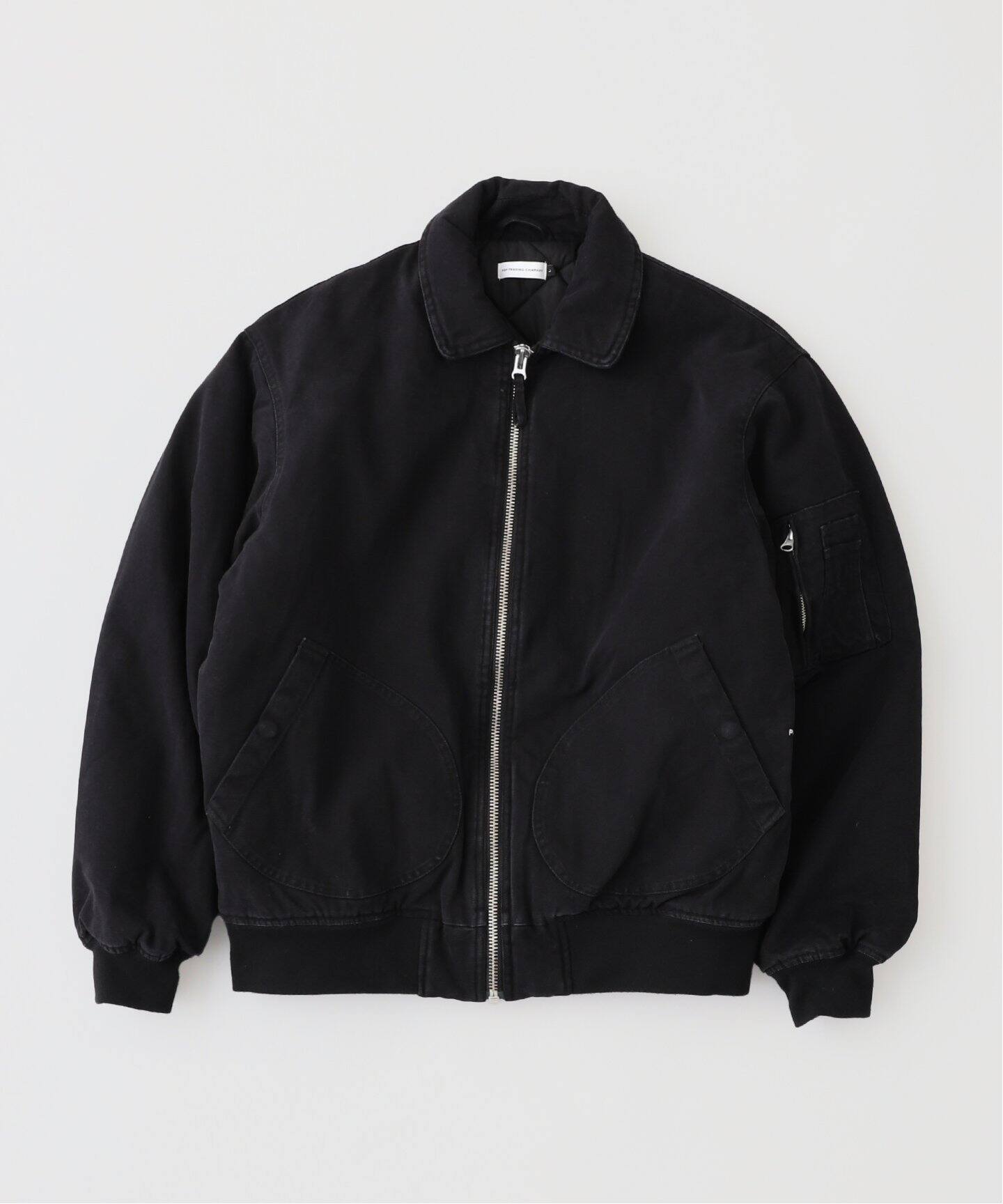 POP TRADING CO / 別注 フライトジャケット（中綿・キルティング 
