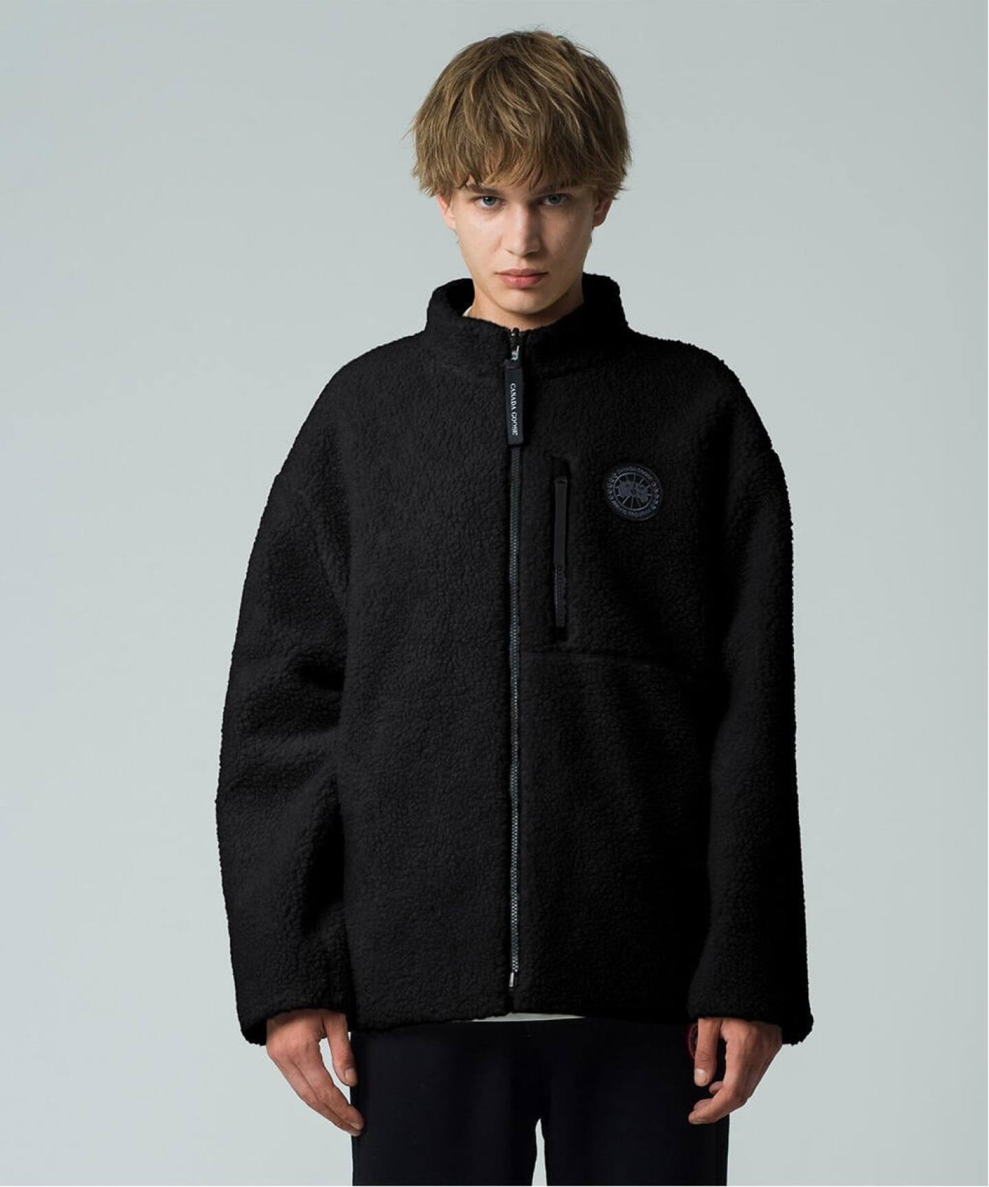 CANADA GOOSE / カナダグース リバーシブル フリース ブラックレーベル 