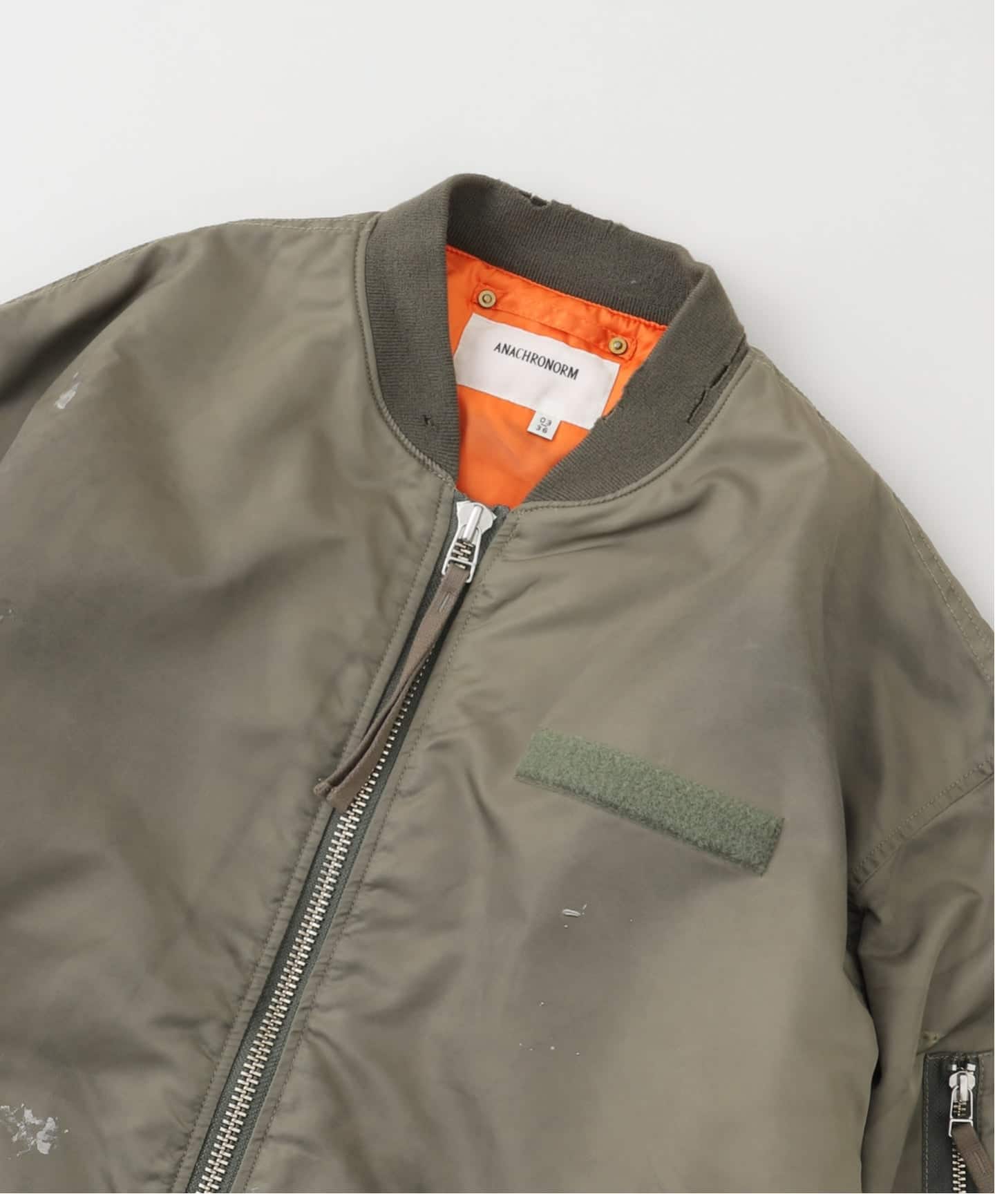 ANACHRONORM / アナクロノーム DIRTY NYLON MA-1（MA-1）｜JOURNAL