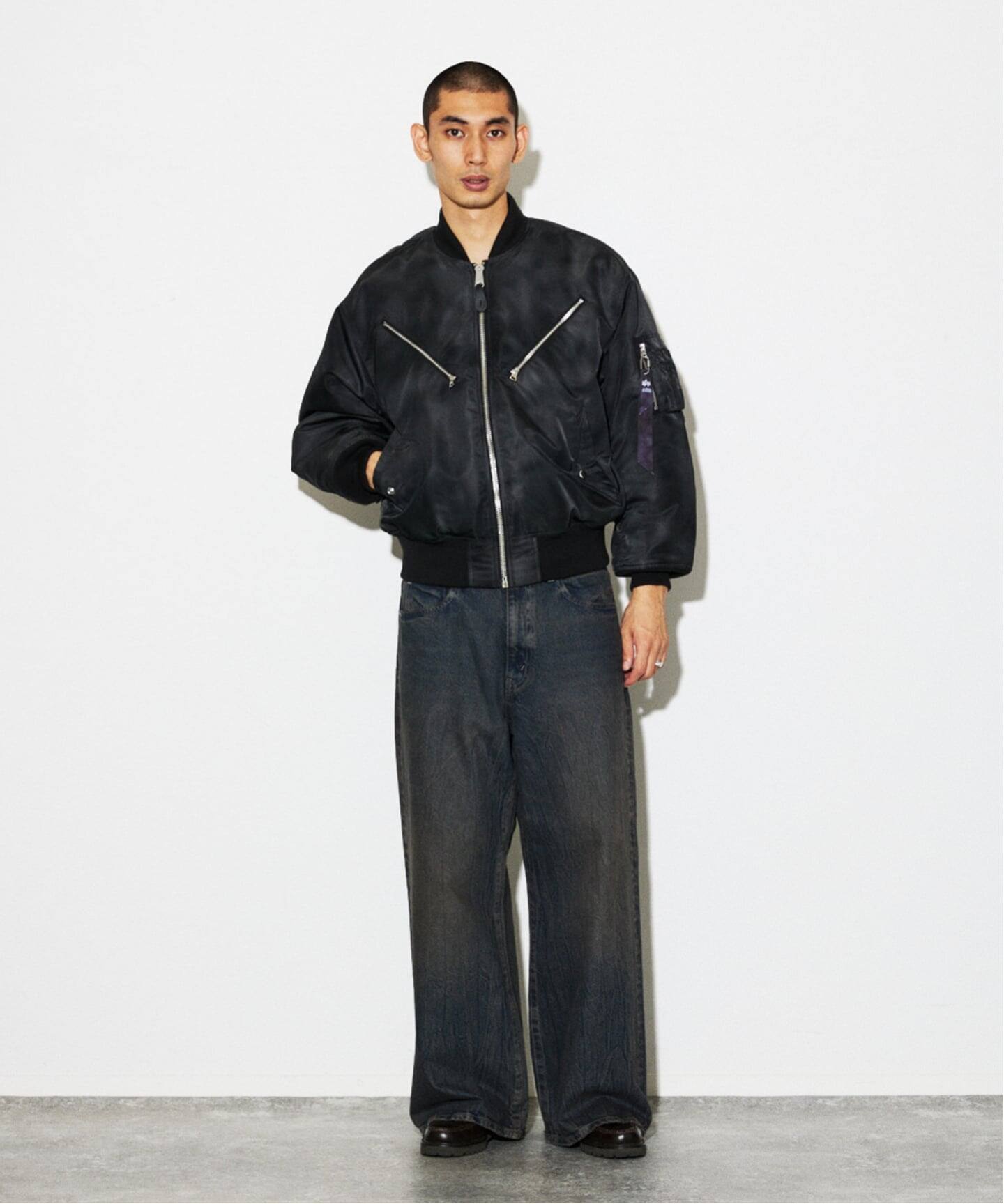 ALPHA / アルファ 別注 BLACK FADE MA-1（MA-1）｜JOURNAL STANDARD