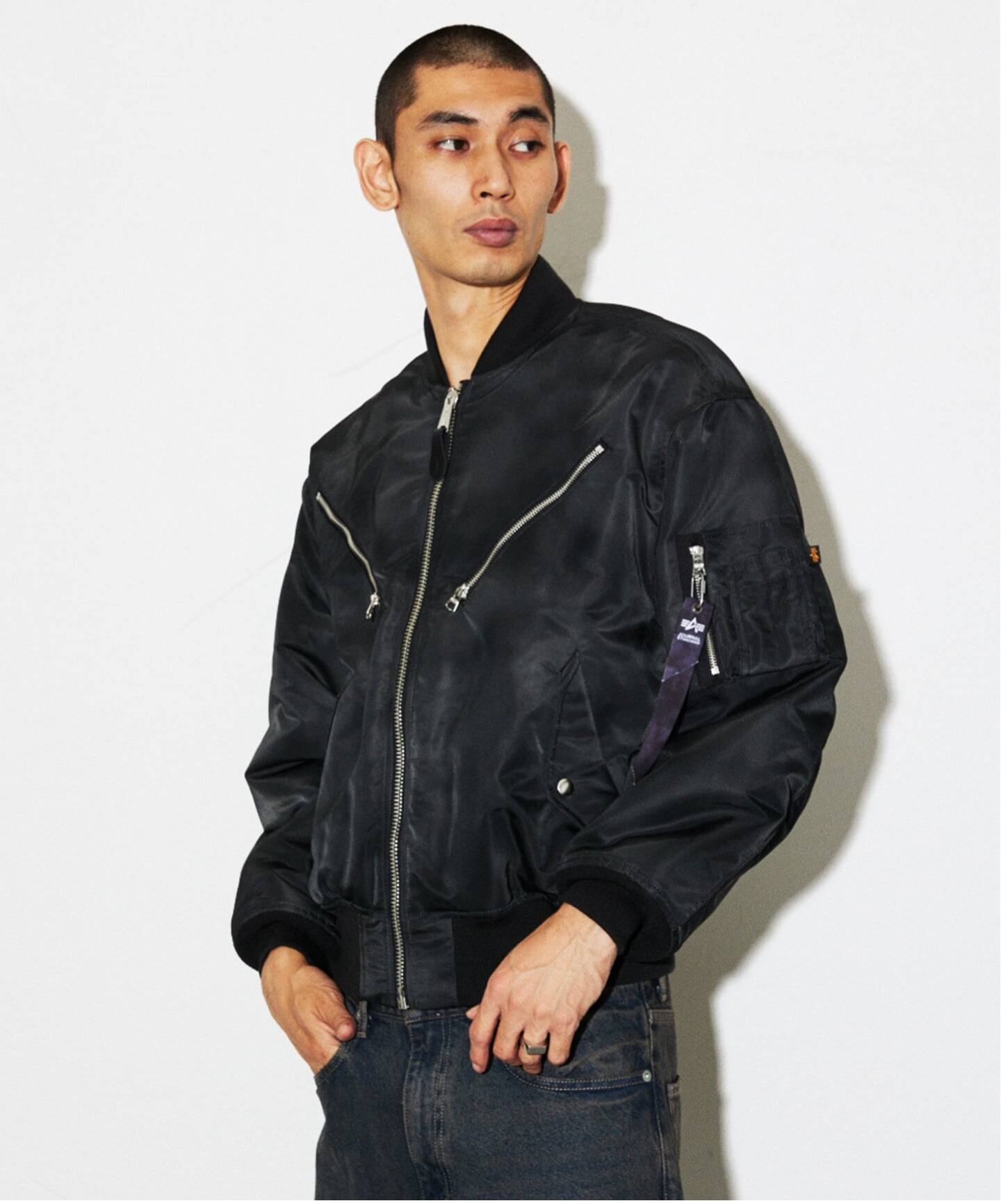ALPHA / アルファ 別注 BLACK FADE MA-1（MA-1）｜JOURNAL STANDARD