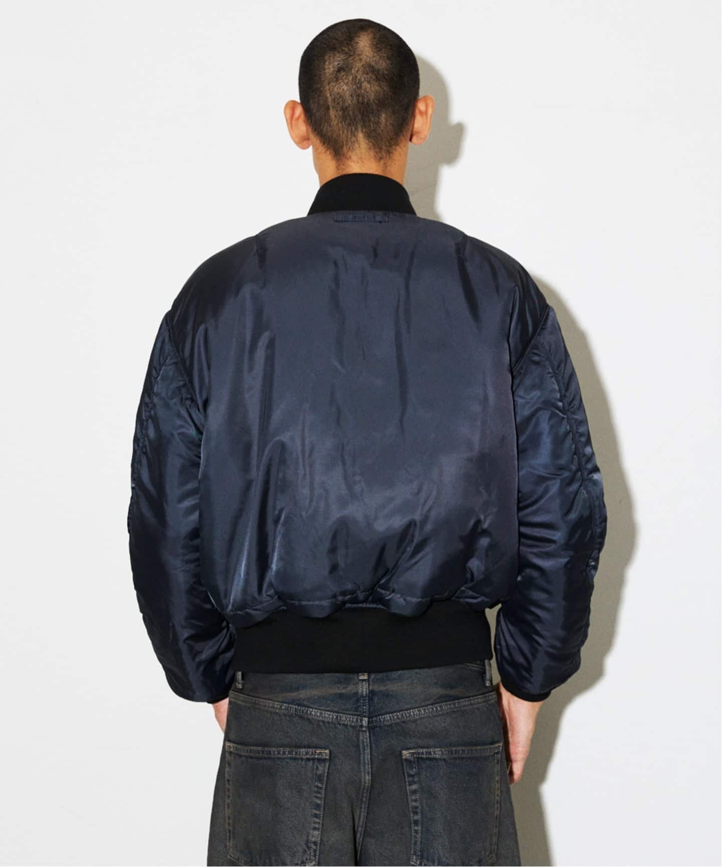 STANDARD JOURNAL ブラック MA-1ジャケット 予約》ALPHA / アルファ 別注 BLACK FADE MA-1（MA-1）｜JOURNAL