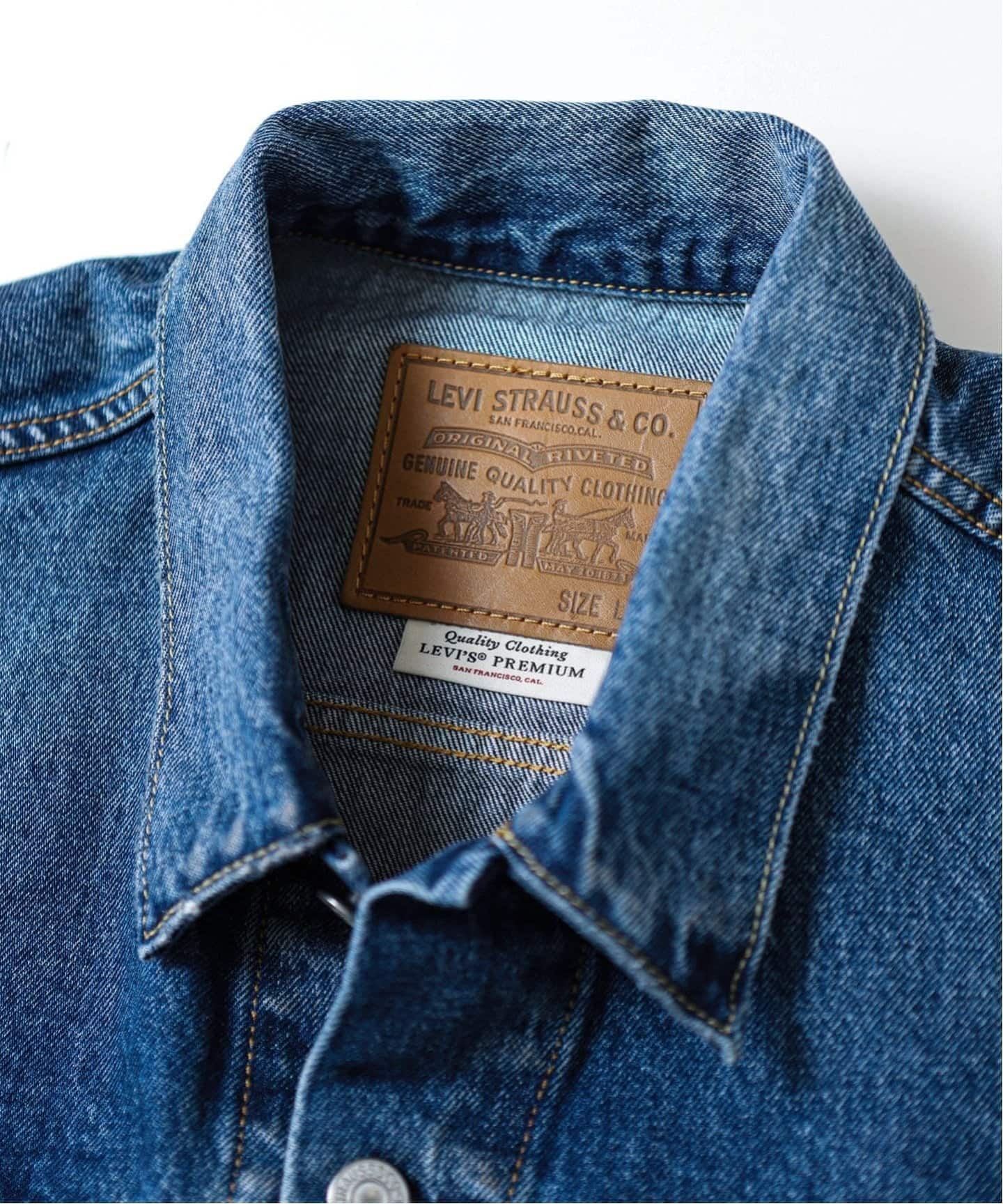 Levi'sデニムジャケットジャーナルスタンダード別注サイズ L LEVI'S(R) / リーバイス(R) 別注 TYPE III TRUCKER JACKET Selvedge