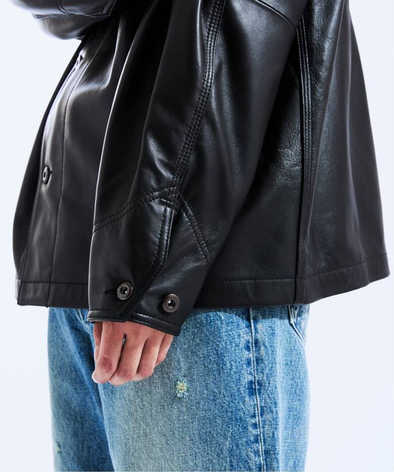 Schott / ショット 別注 カバーオール（レザージャケット）｜JOURNAL 