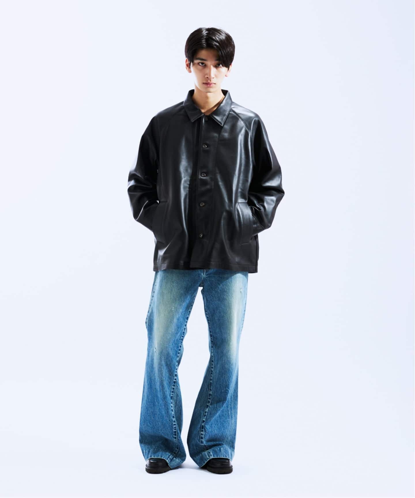 Schott / ショット 別注 カバーオール（レザージャケット