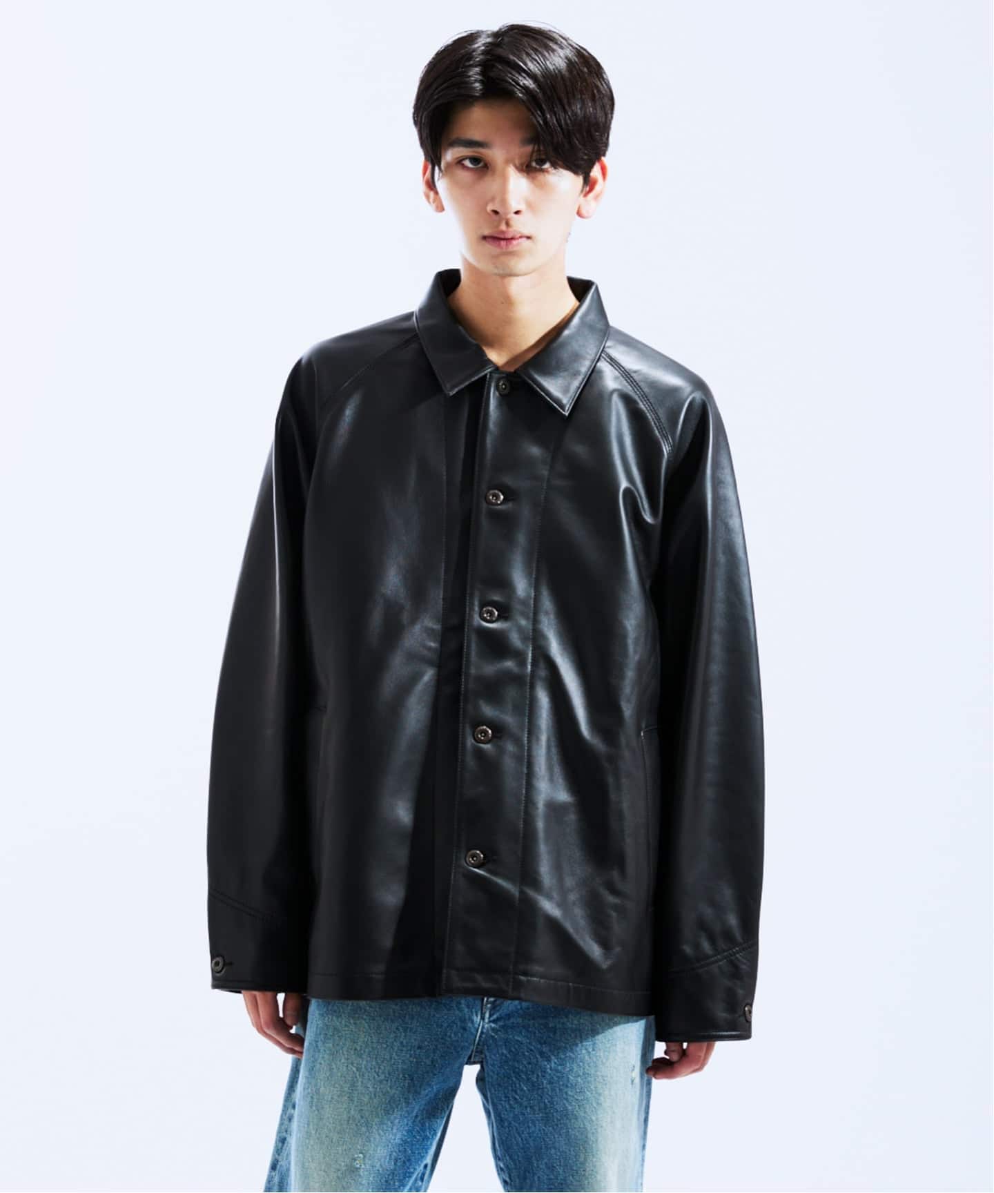 Schott / ショット 別注 カバーオール（レザージャケット