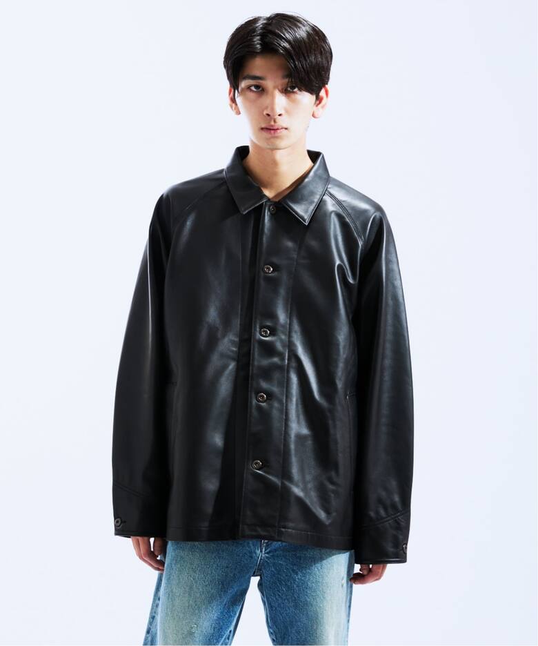Schott / ショット 別注 カバーオール（レザージャケット）｜JOURNAL 