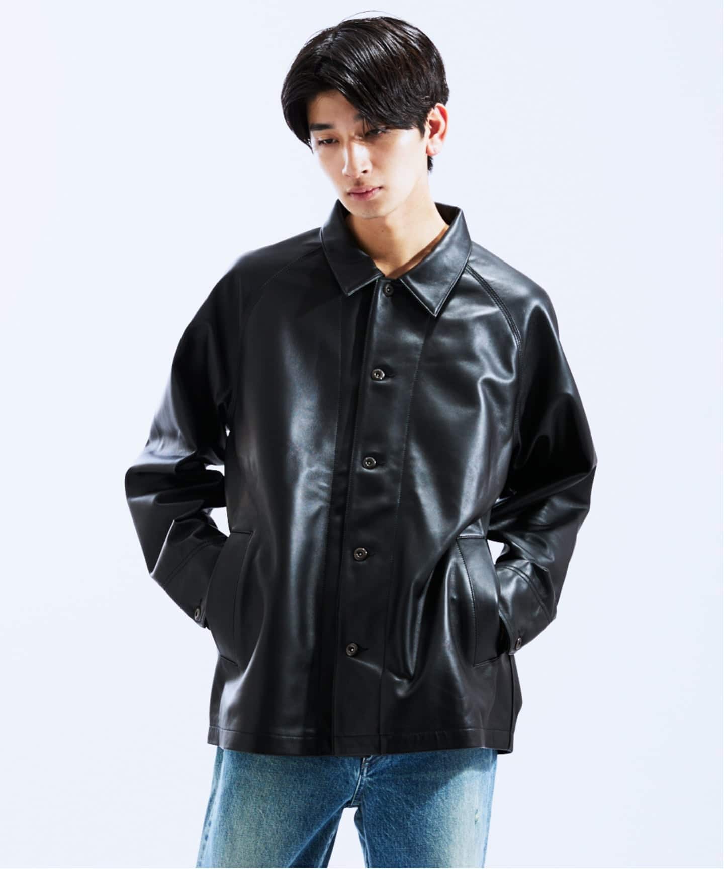 Schott / ショット 別注 カバーオール（レザージャケット