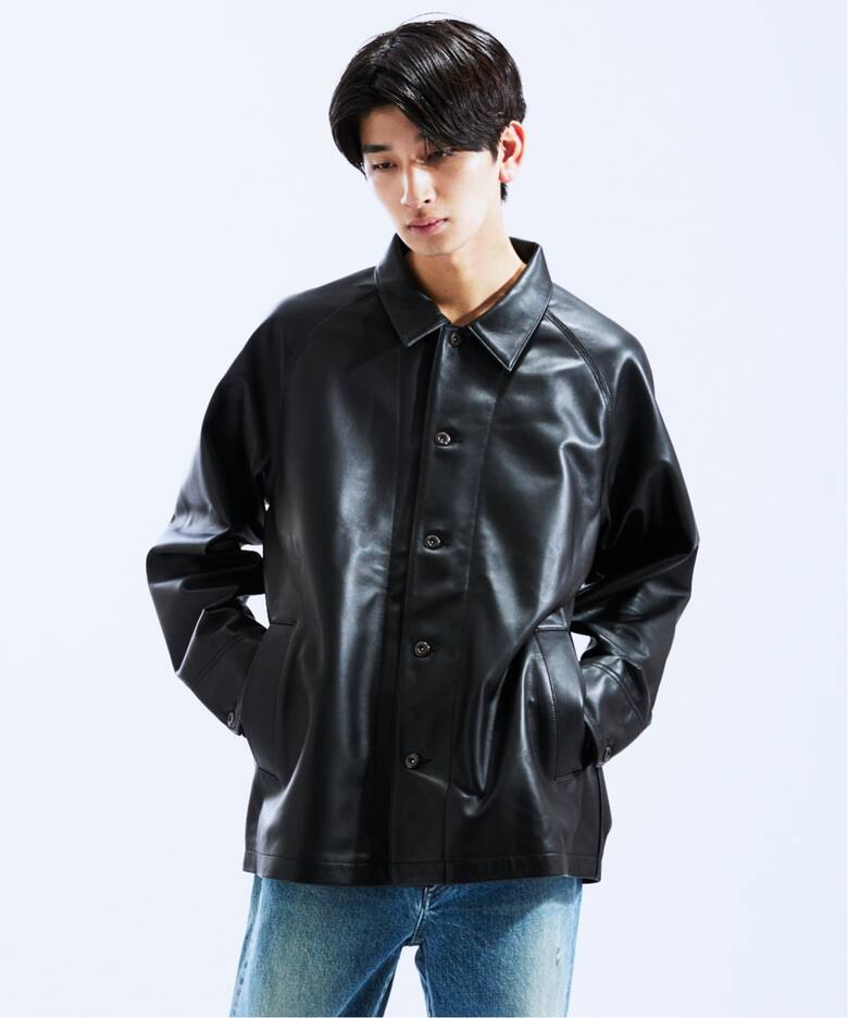 Schott / ショット 別注 カバーオール（レザージャケット）｜JOURNAL